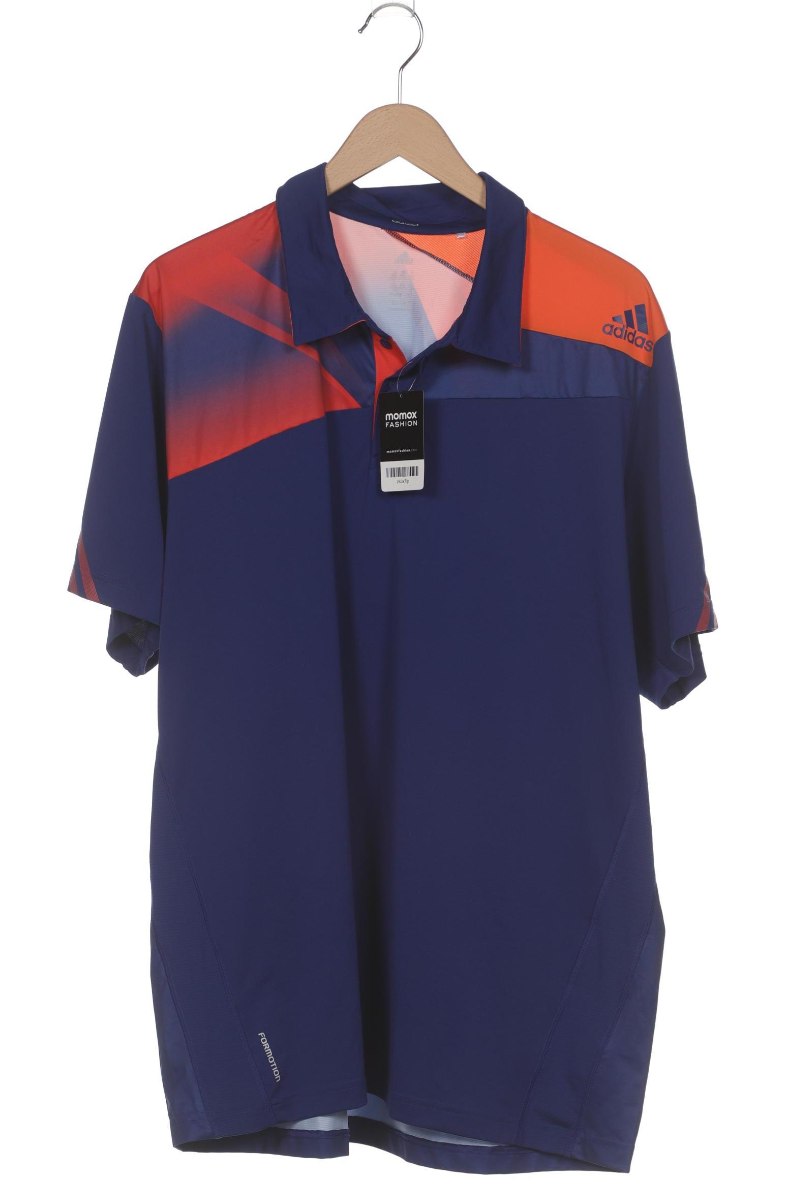 

adidas Herren Poloshirt, marineblau, Gr. 56