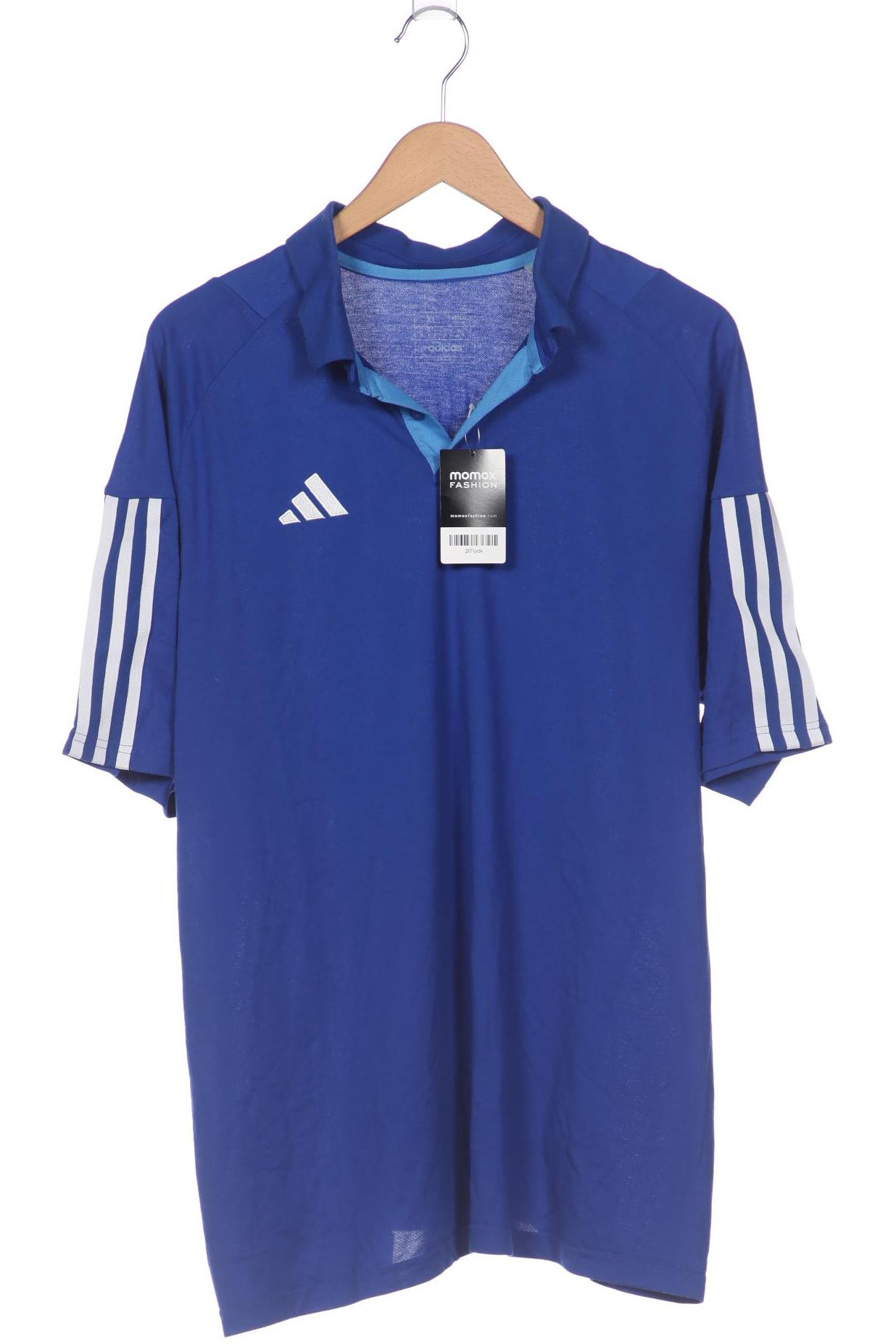 

adidas Herren Poloshirt, blau, Gr. 54