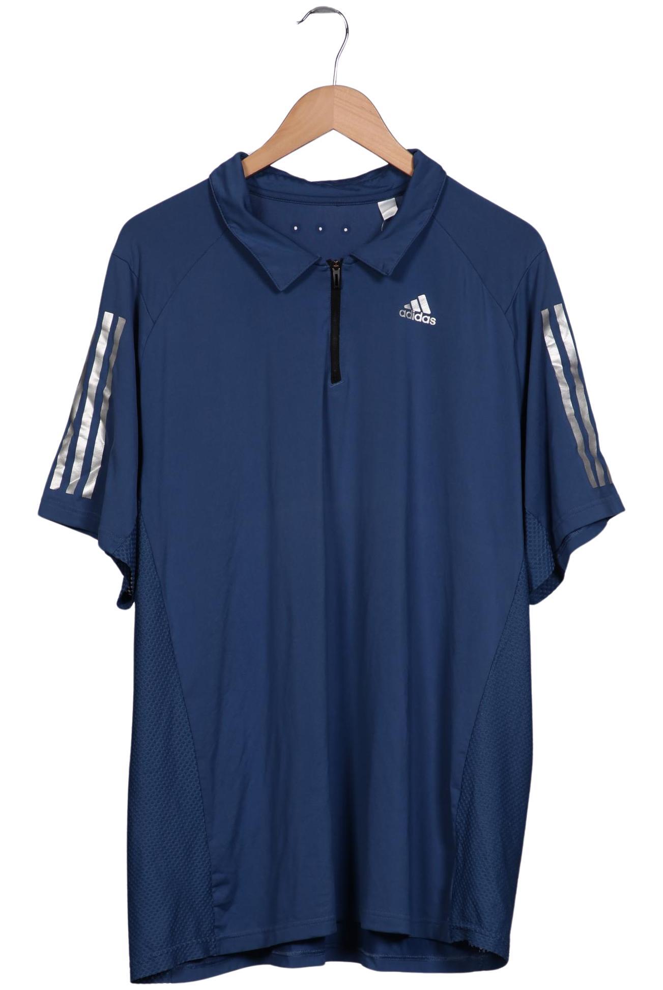 

adidas Herren Poloshirt, blau, Gr. 56