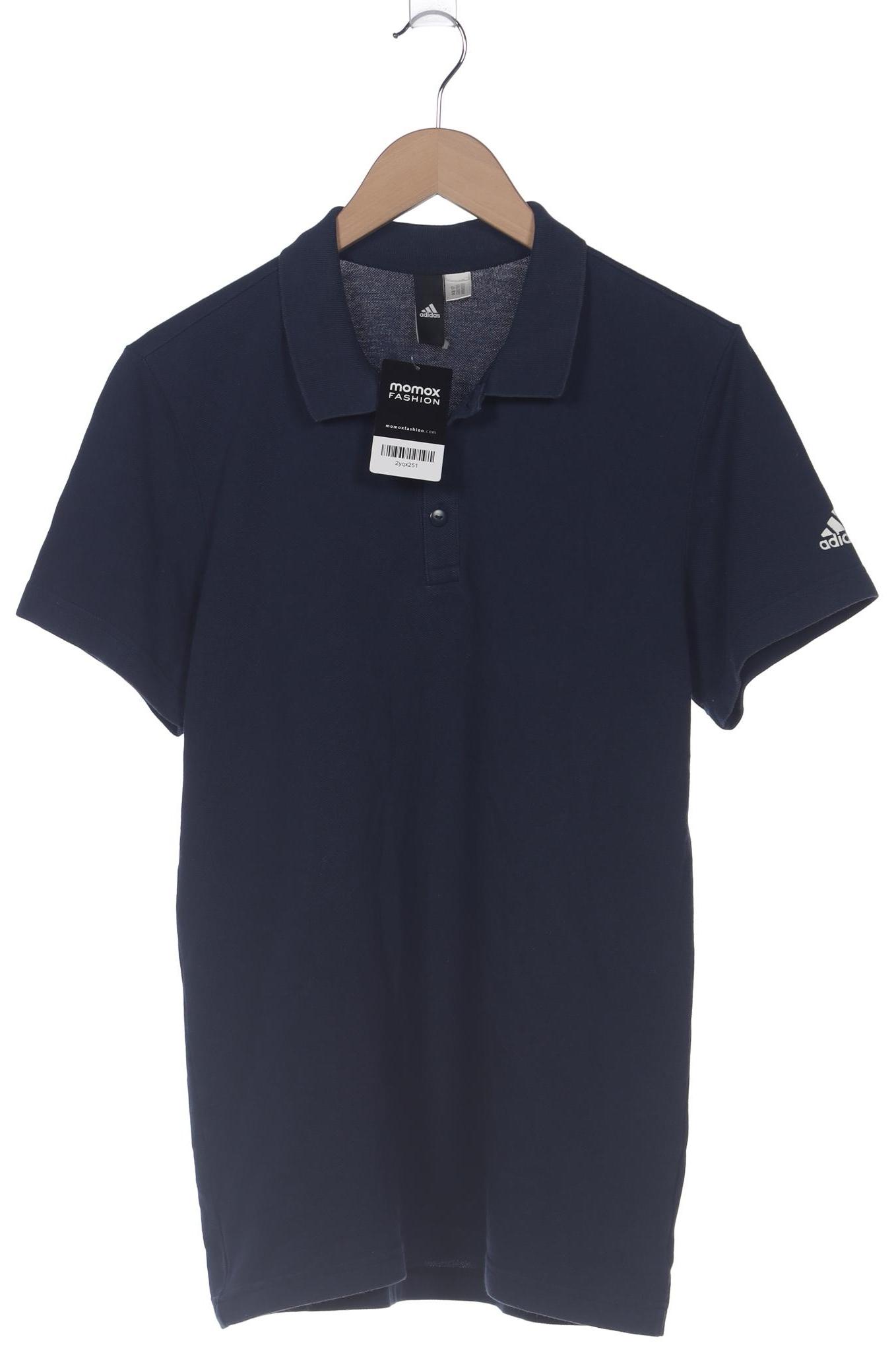 

adidas Herren Poloshirt, marineblau, Gr. 46