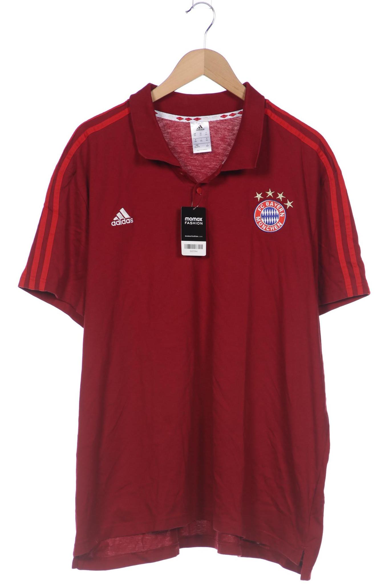 

adidas Herren Poloshirt, bordeaux, Gr. 58
