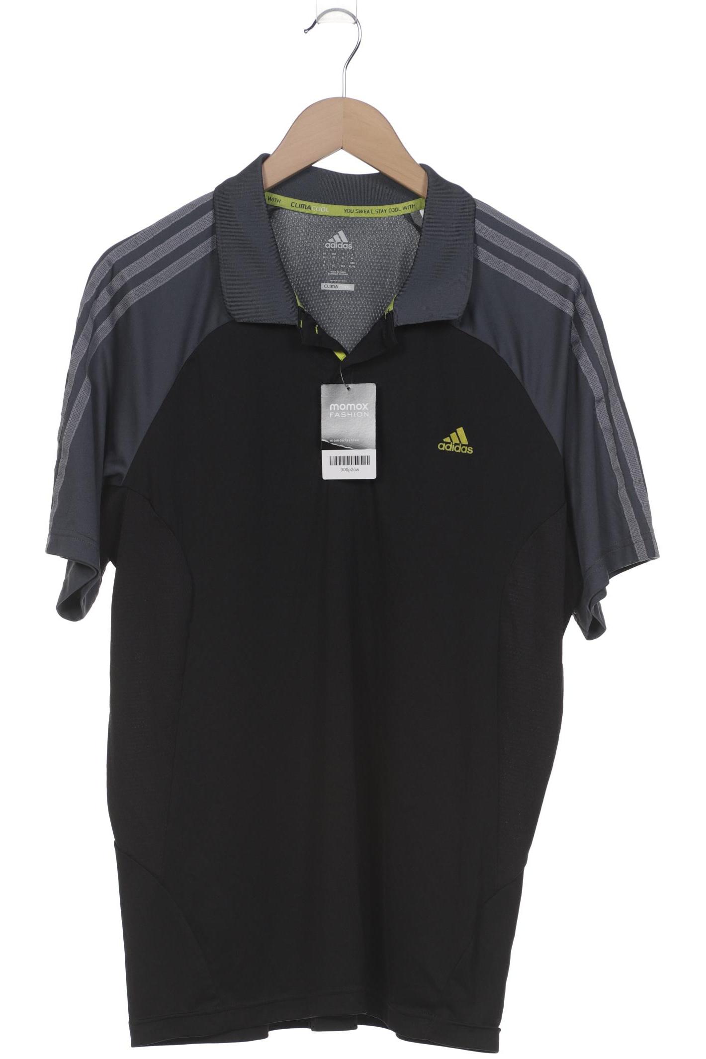 

adidas Herren Poloshirt, schwarz, Gr. 54