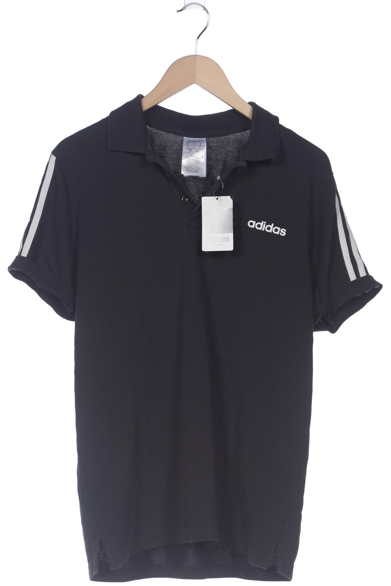 

adidas Herren Poloshirt, schwarz, Gr. 52