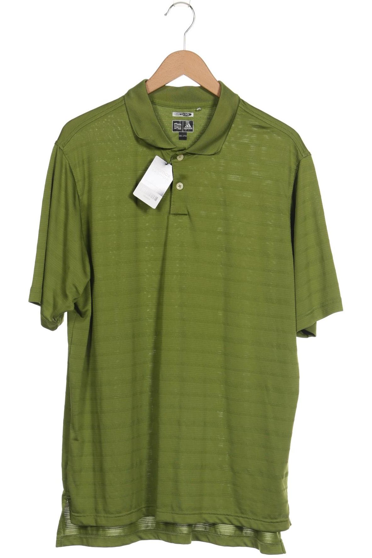 

adidas Herren Poloshirt, grün, Gr. 56