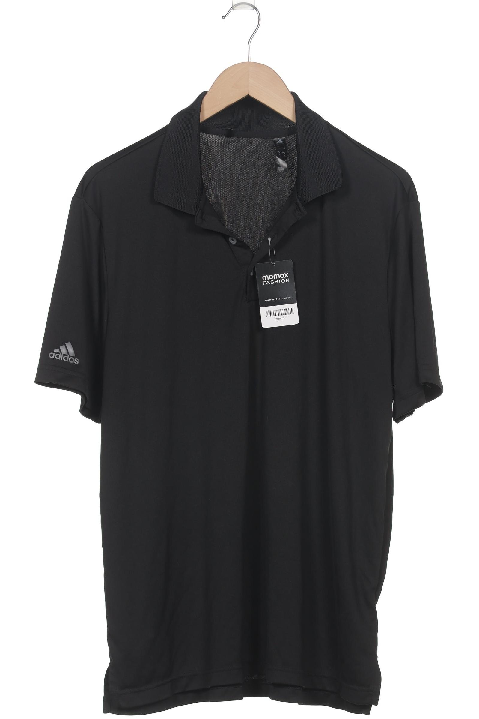 

adidas Herren Poloshirt, schwarz, Gr. 54