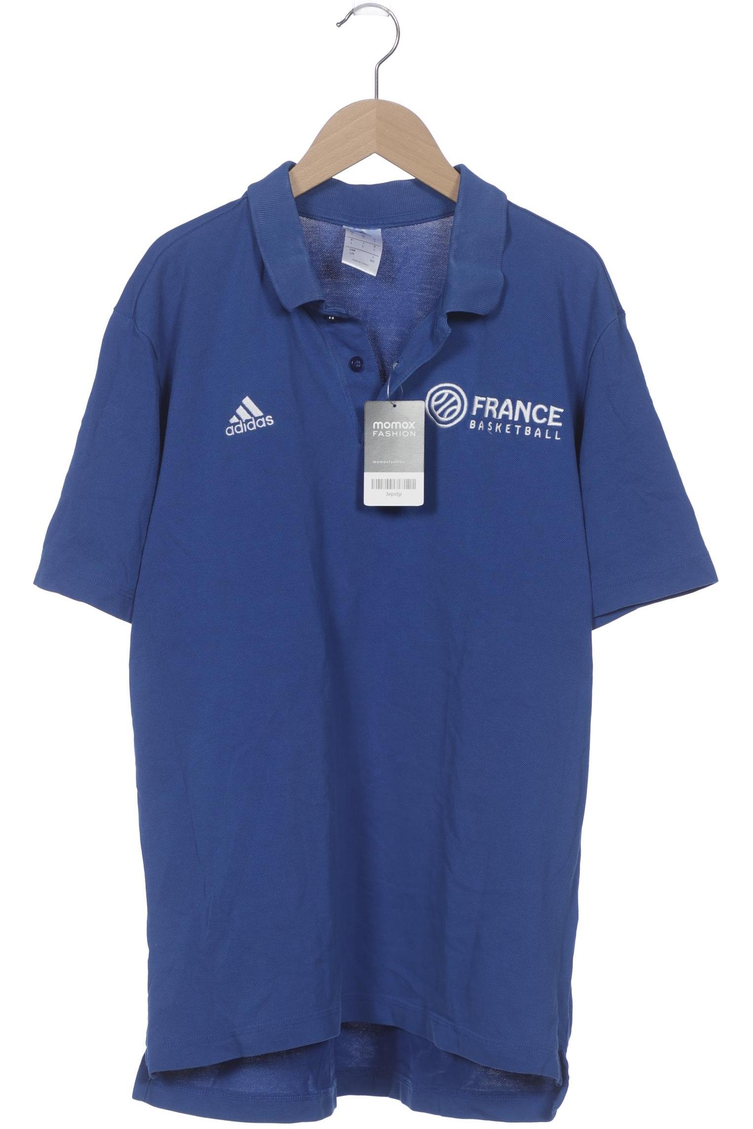 

adidas Herren Poloshirt, blau, Gr. 52