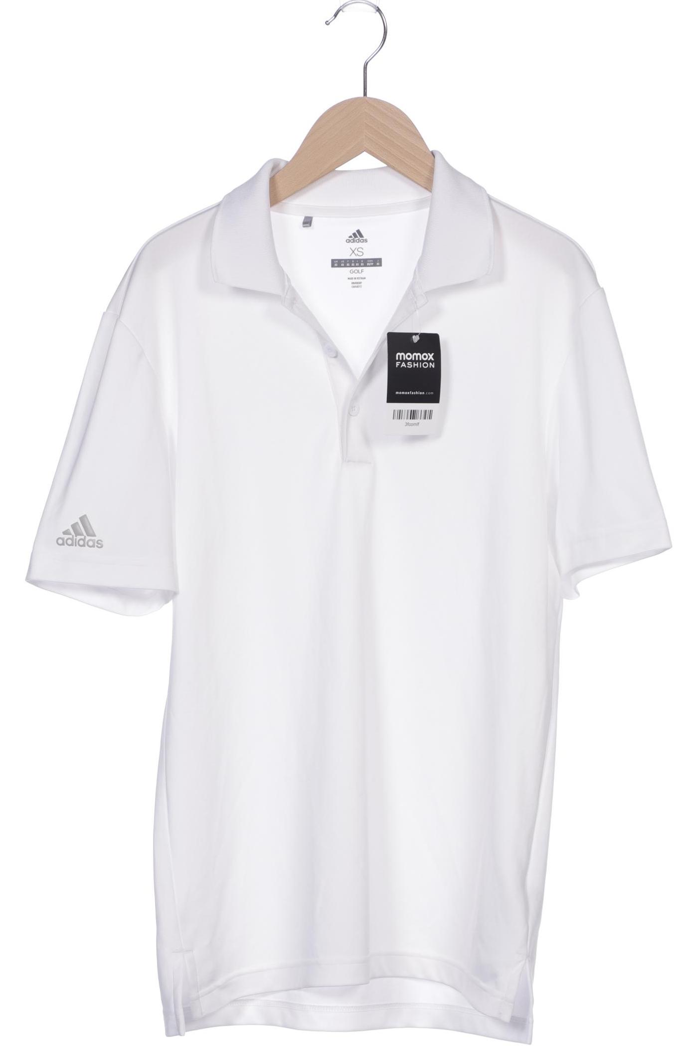 

adidas Herren Poloshirt, weiß, Gr. 44