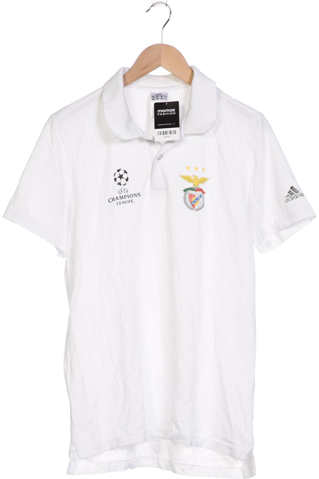 

adidas Herren Poloshirt, weiß, Gr. 52