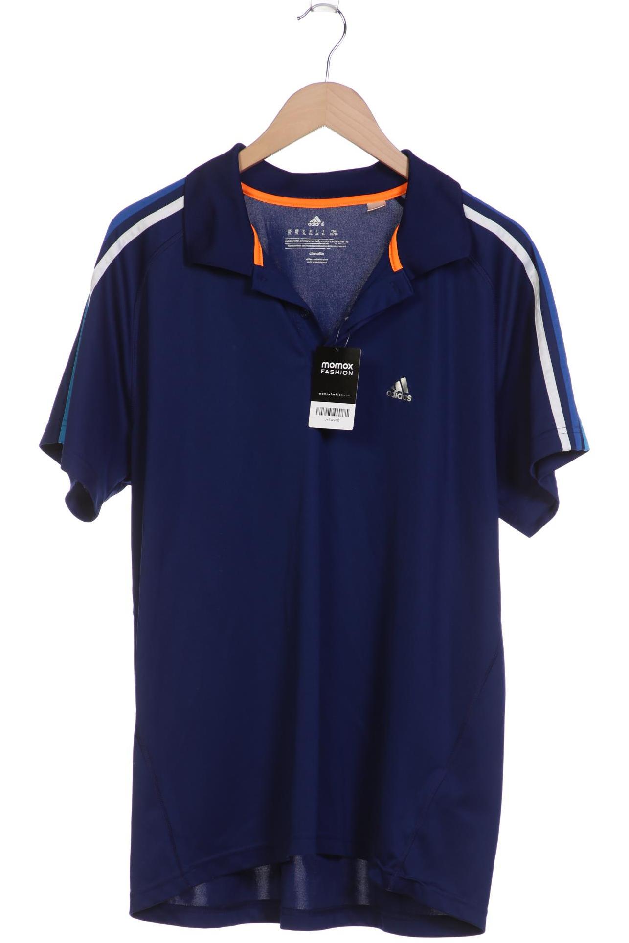 

adidas Herren Poloshirt, blau, Gr. 54