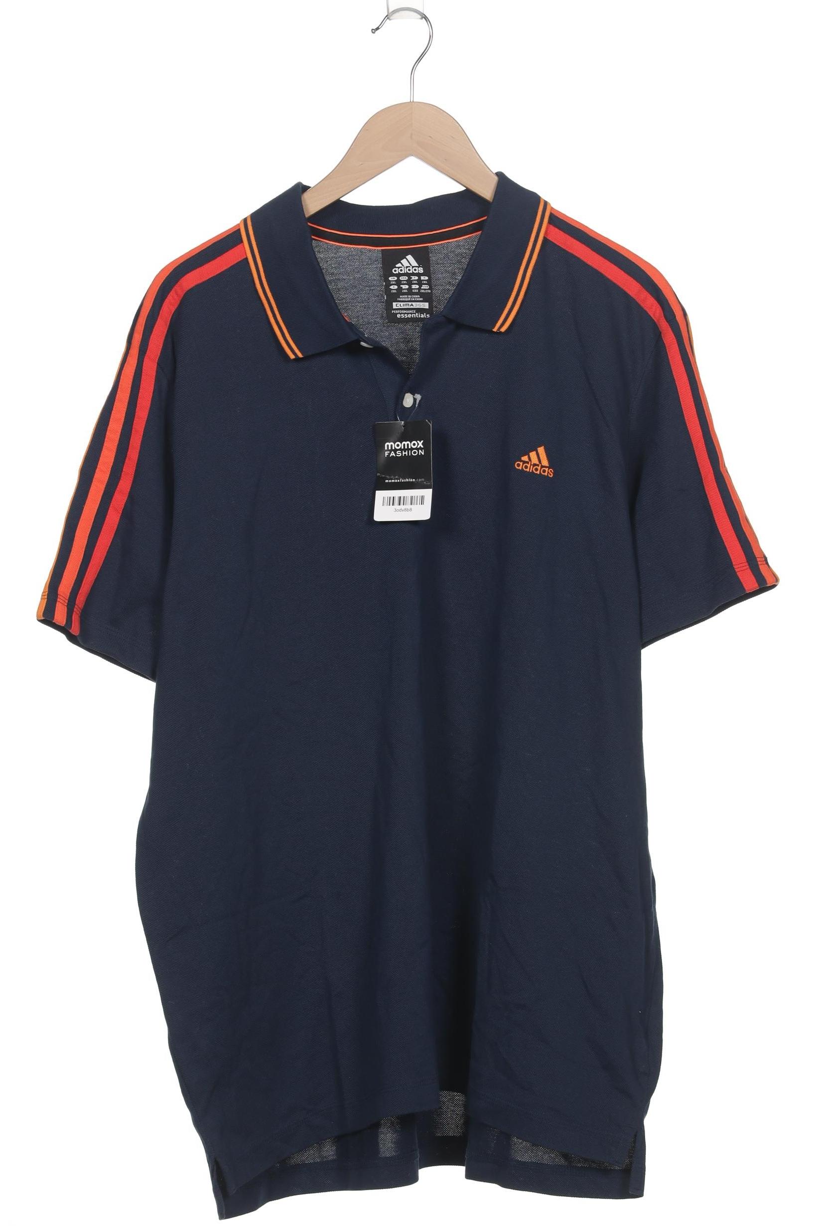 

adidas Herren Poloshirt, marineblau, Gr. 56