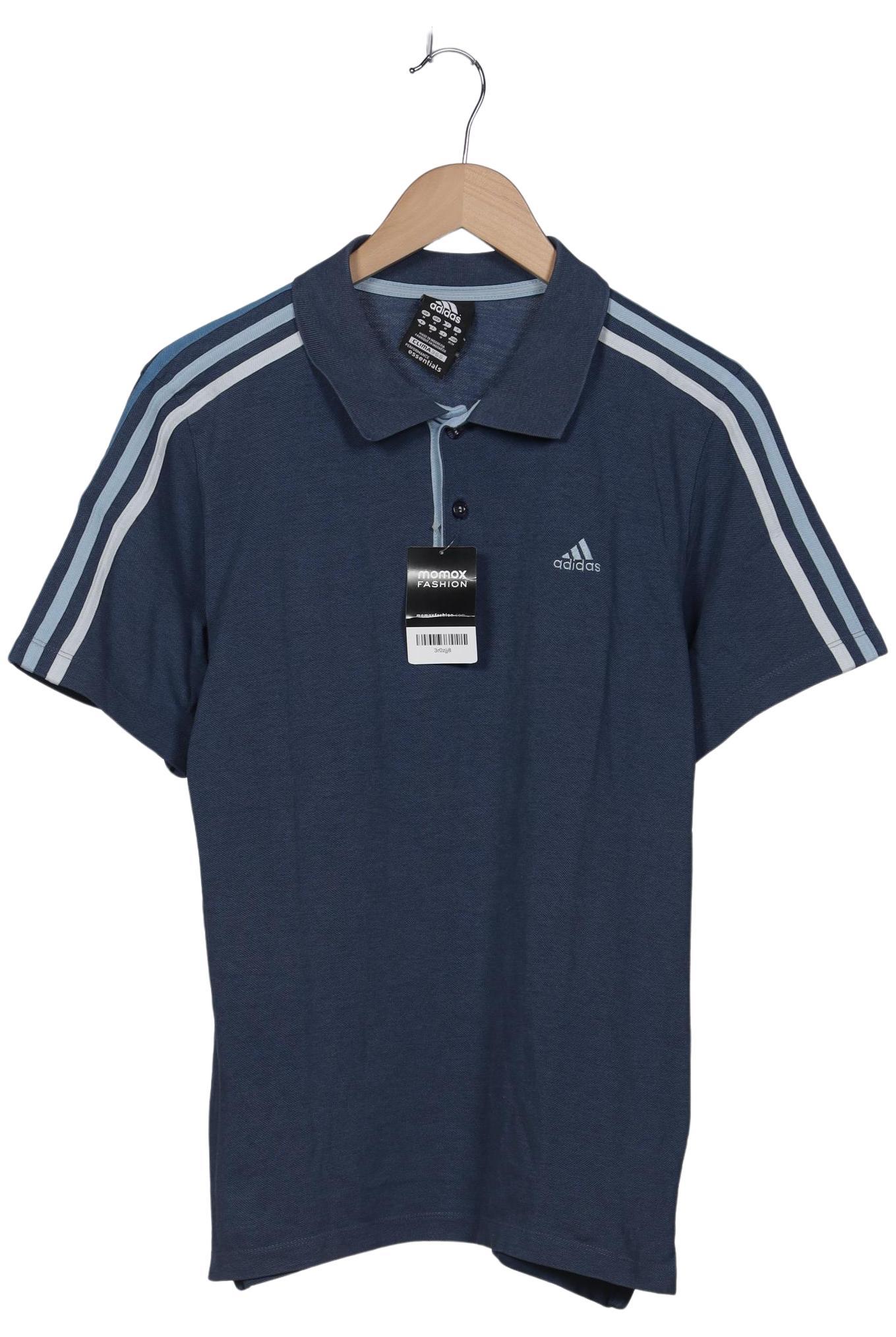 

adidas Herren Poloshirt, marineblau, Gr. 48