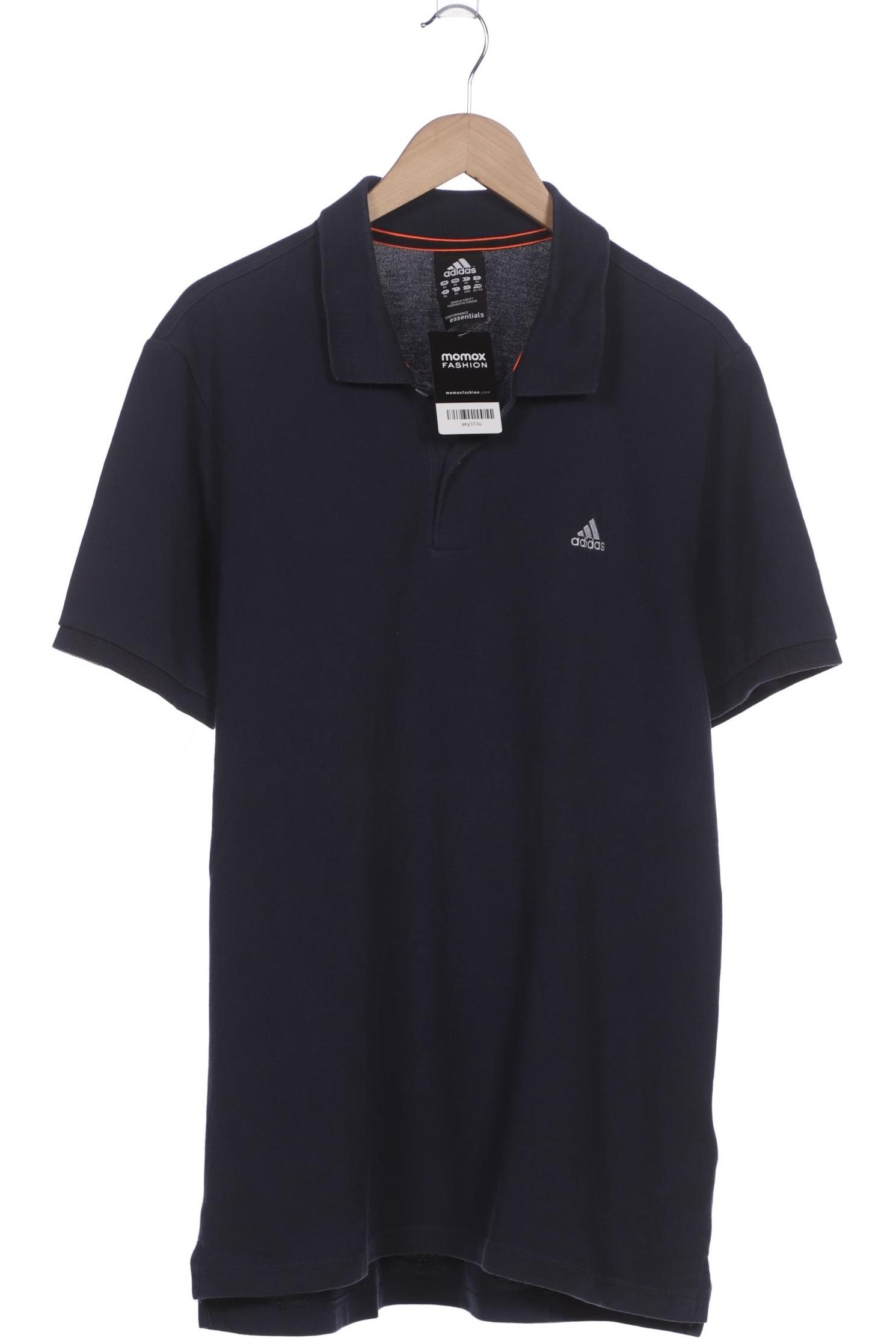 

adidas Herren Poloshirt, marineblau, Gr. 54