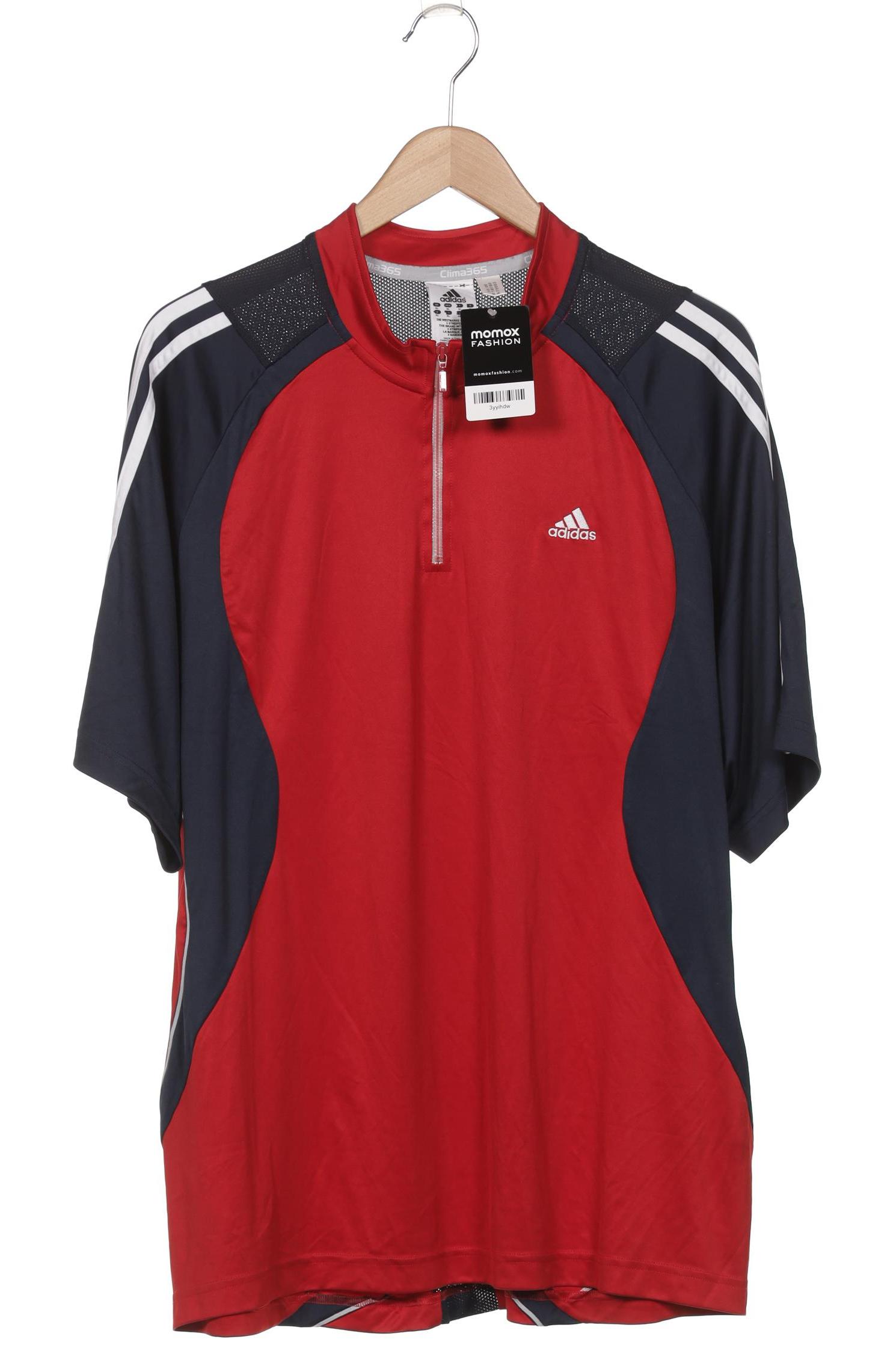 

adidas Herren Poloshirt, rot, Gr. 54