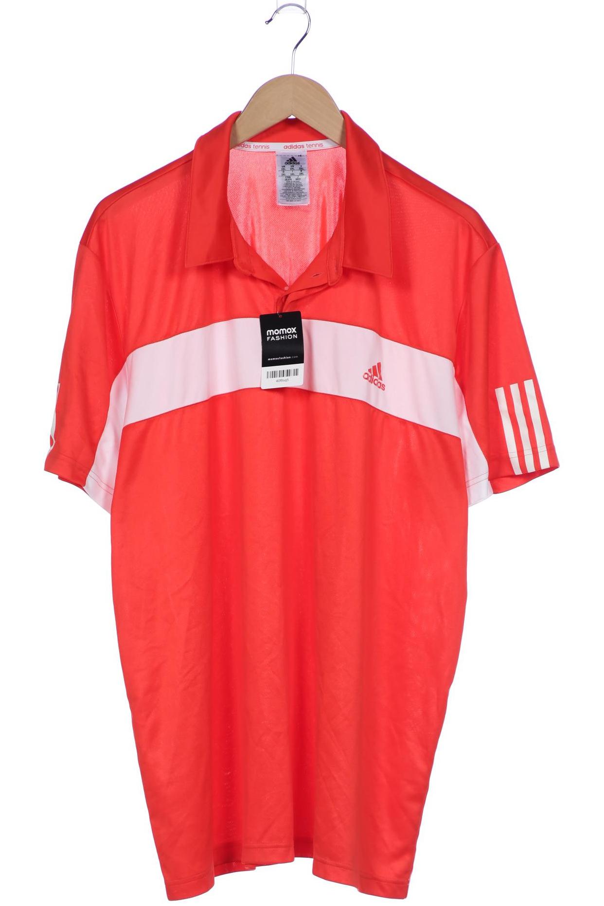 

adidas Herren Poloshirt, rot, Gr. 56