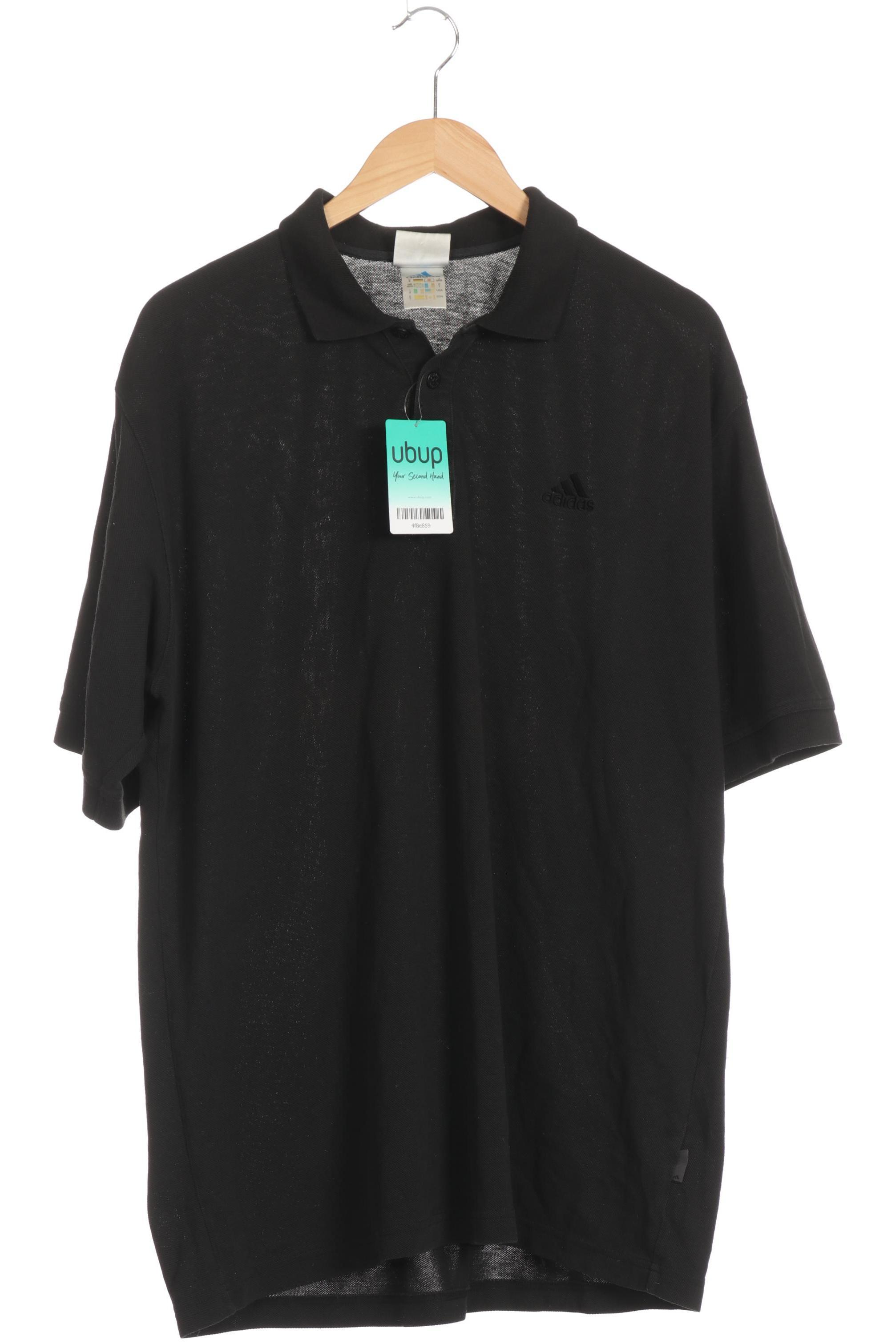 

adidas Herren Poloshirt, schwarz, Gr.