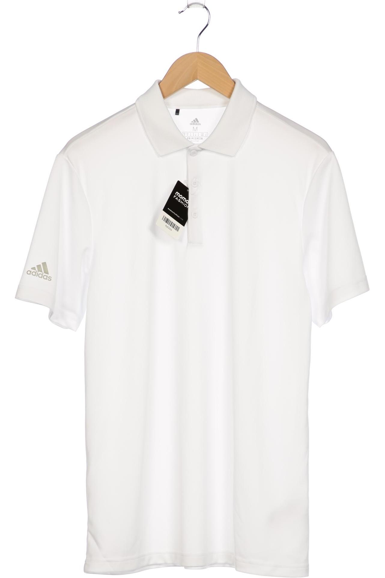 

adidas Herren Poloshirt, weiß, Gr. 48