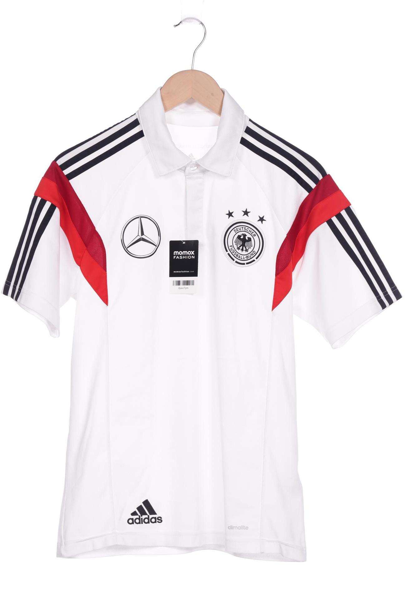 

adidas Herren Poloshirt, weiß, Gr. 48