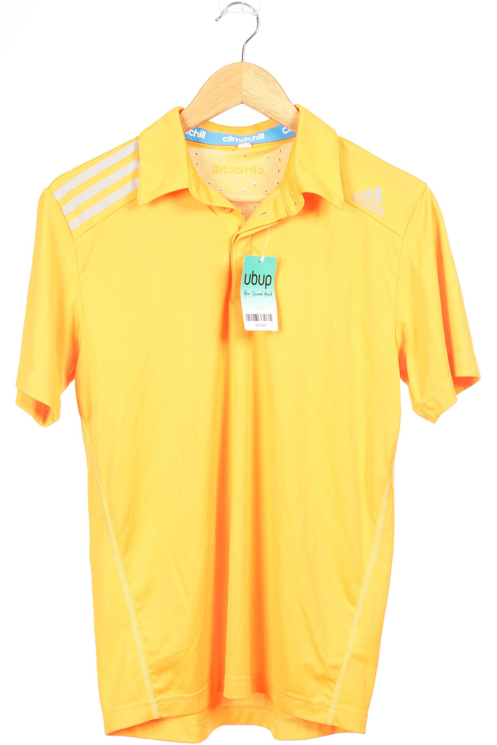 

adidas Herren Poloshirt, orange, Gr.