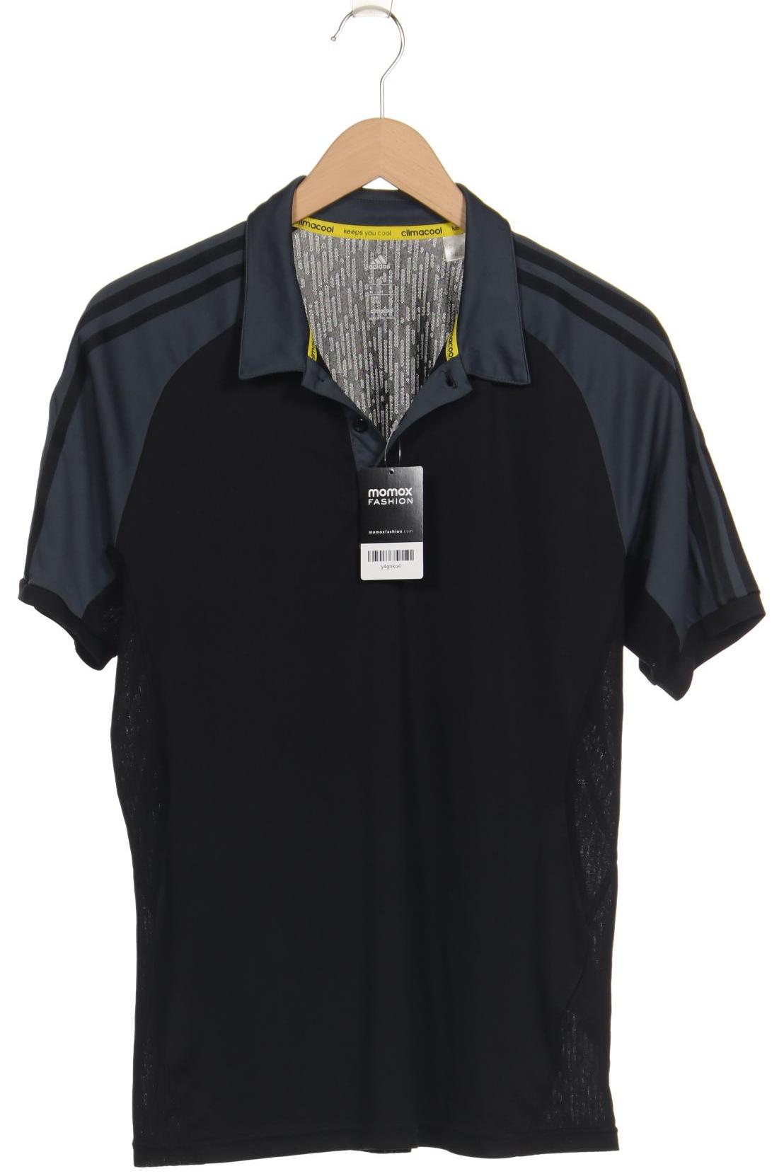 

adidas Herren Poloshirt, schwarz, Gr. 48