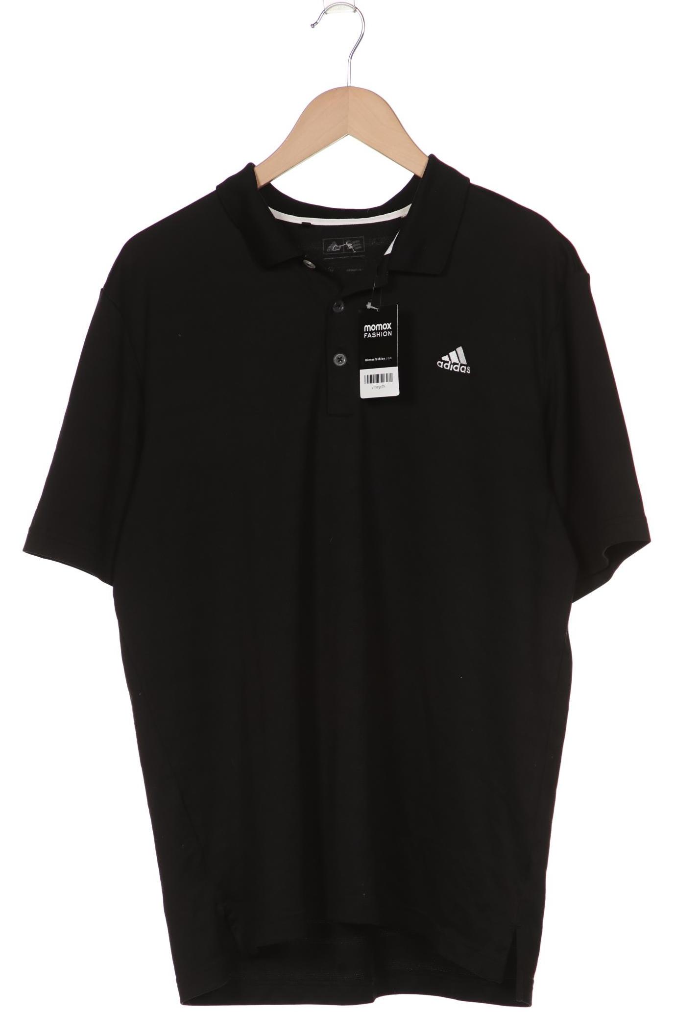 

adidas Herren Poloshirt, schwarz, Gr. 52