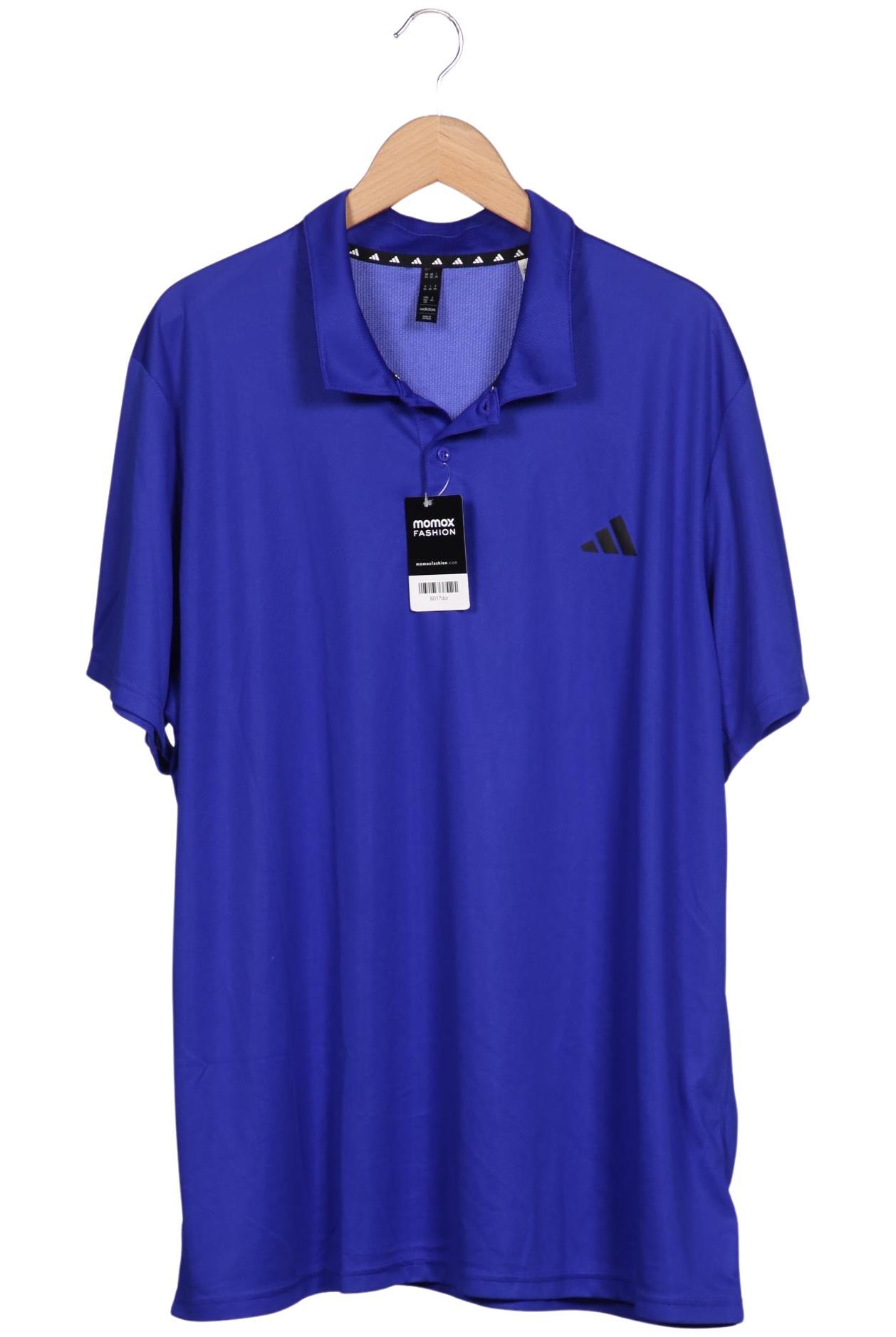 

adidas Herren Poloshirt, blau, Gr. 56