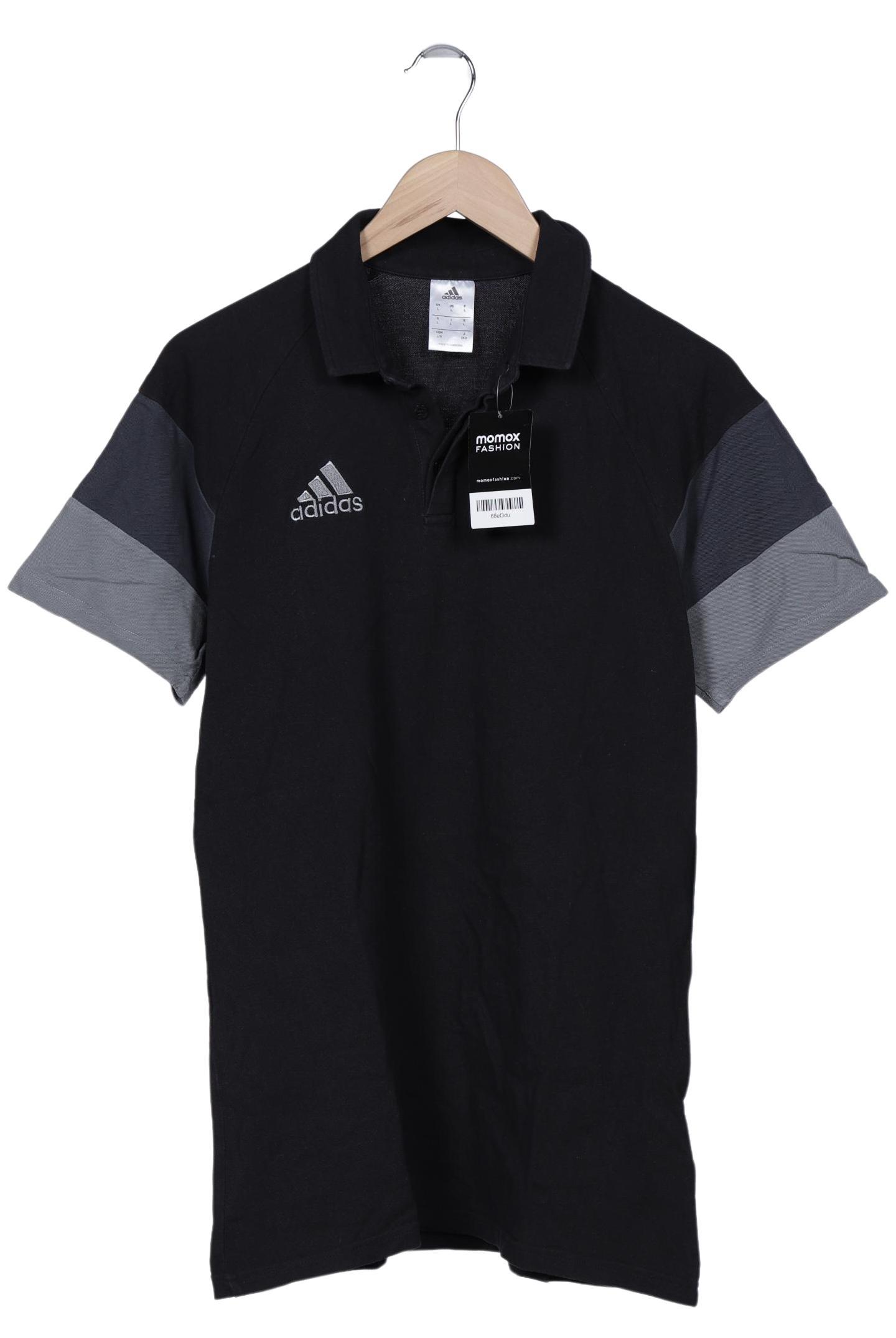 

adidas Herren Poloshirt, schwarz, Gr. 52