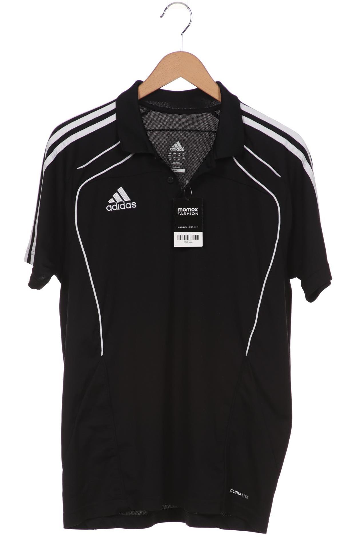 

adidas Herren Poloshirt, schwarz, Gr. 48