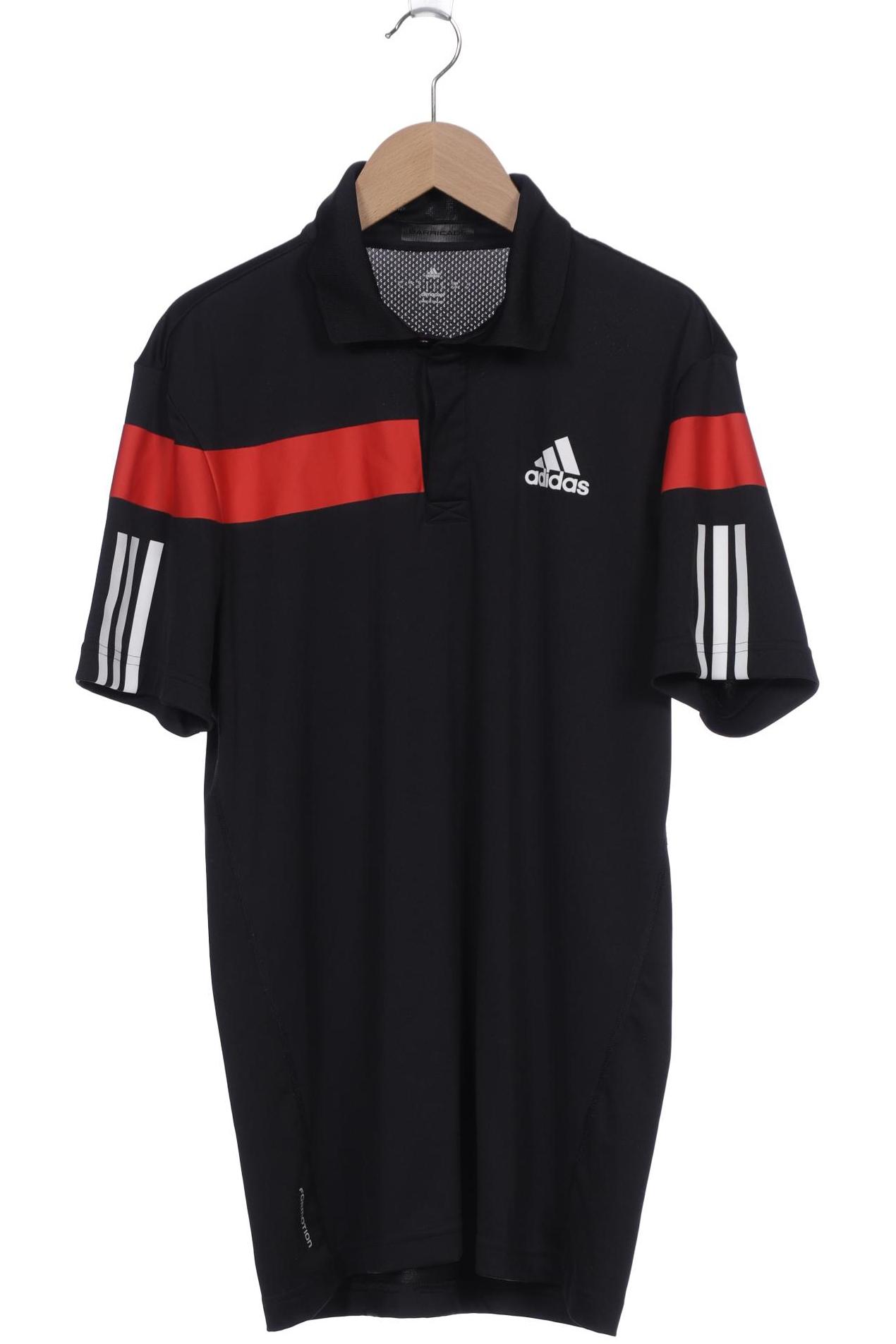 

adidas Herren Poloshirt, schwarz