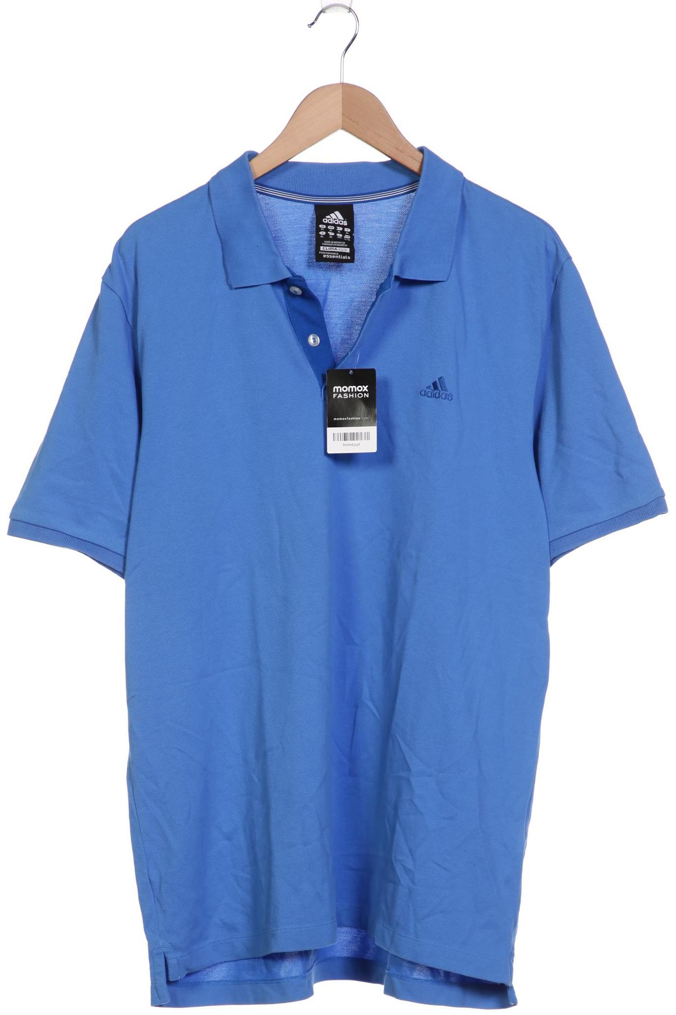 

adidas Herren Poloshirt, blau, Gr. 54