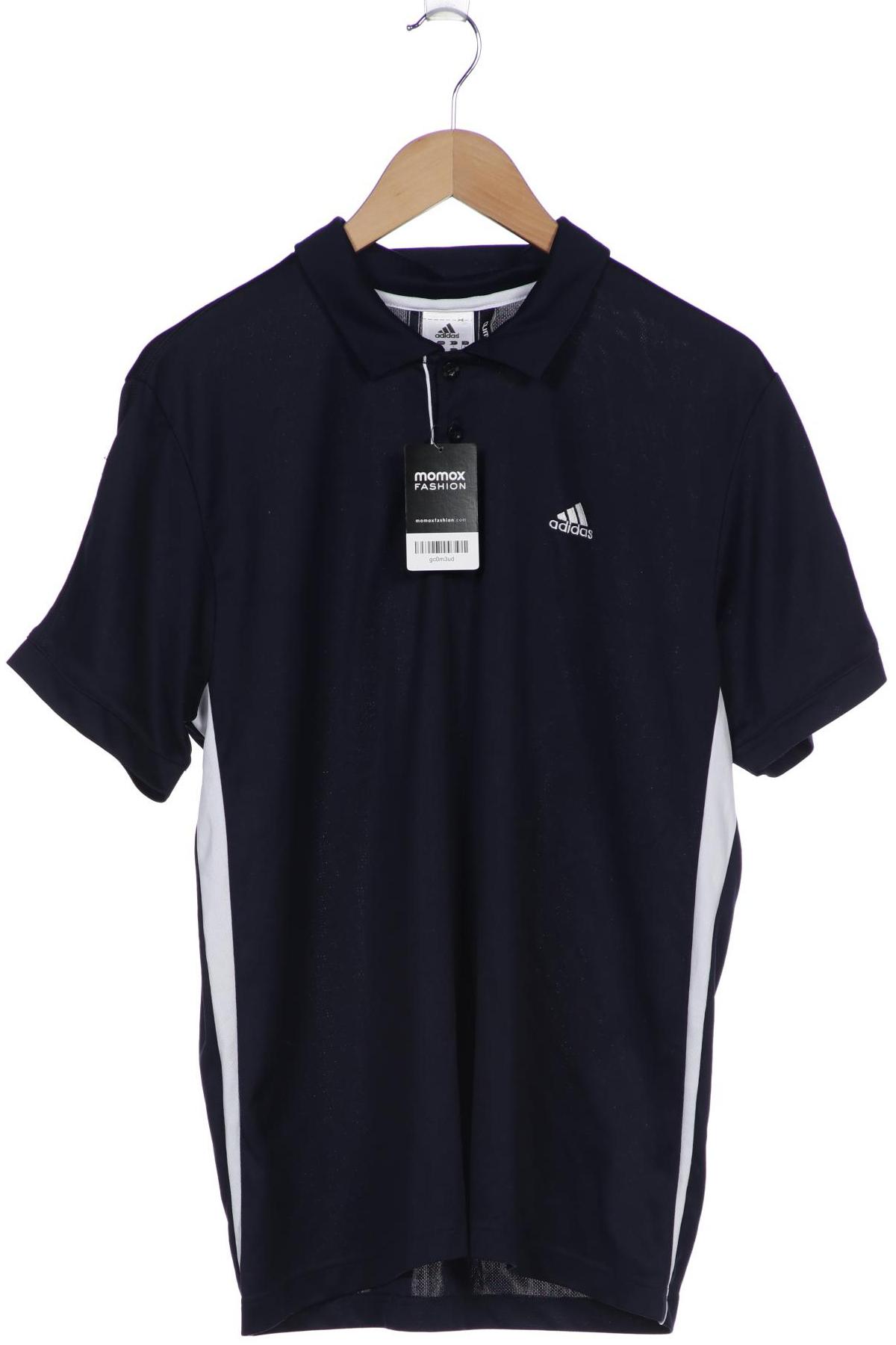 

adidas Herren Poloshirt, marineblau, Gr. 52