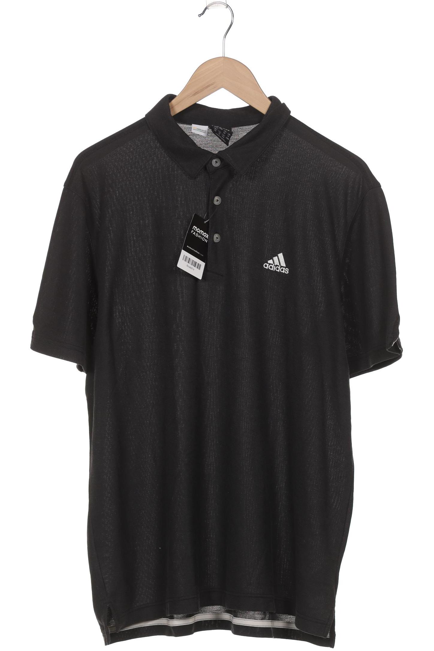 

adidas Herren Poloshirt, schwarz, Gr. 56