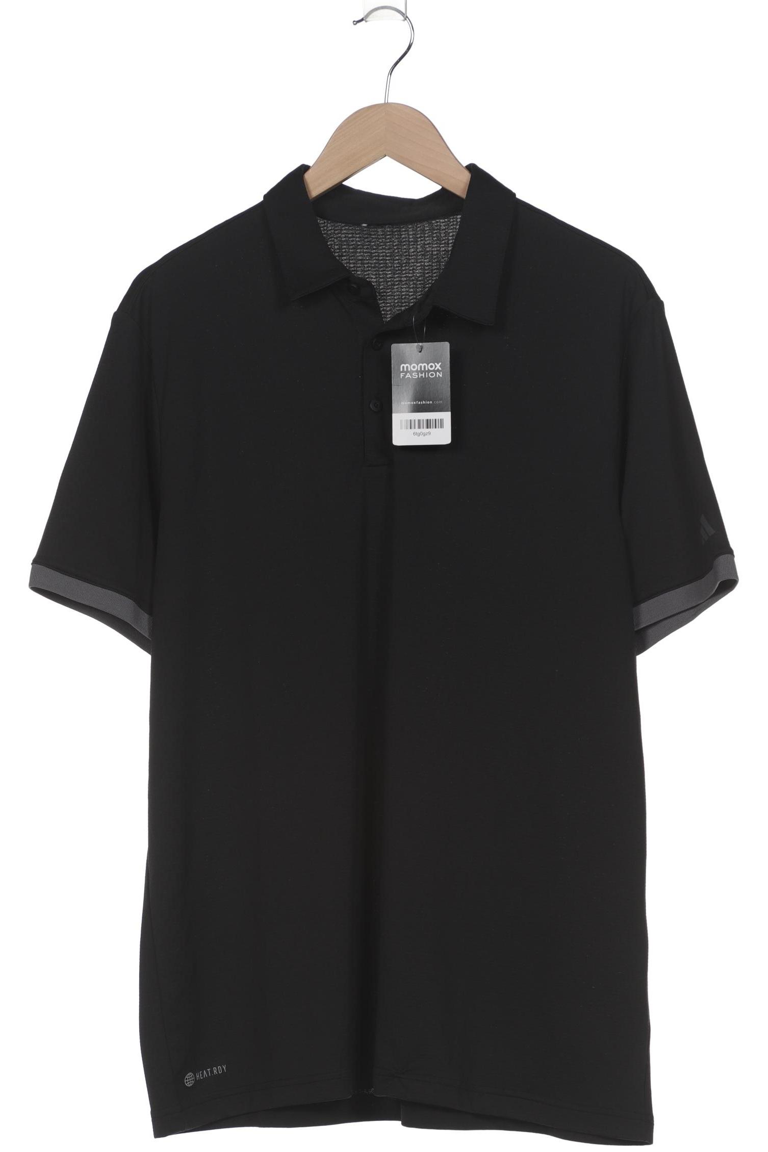 

adidas Herren Poloshirt, schwarz, Gr. 54