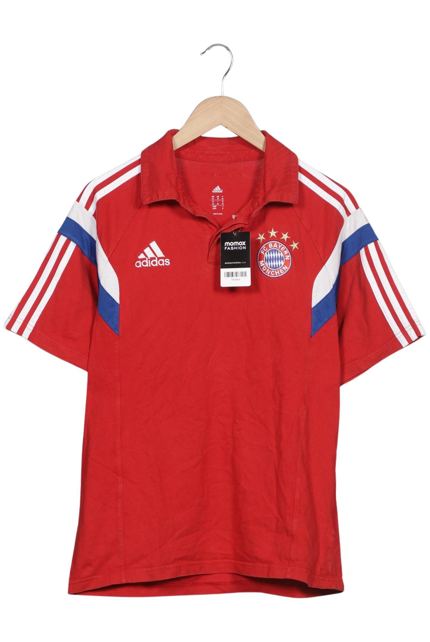 

adidas Herren Poloshirt, rot, Gr. 48