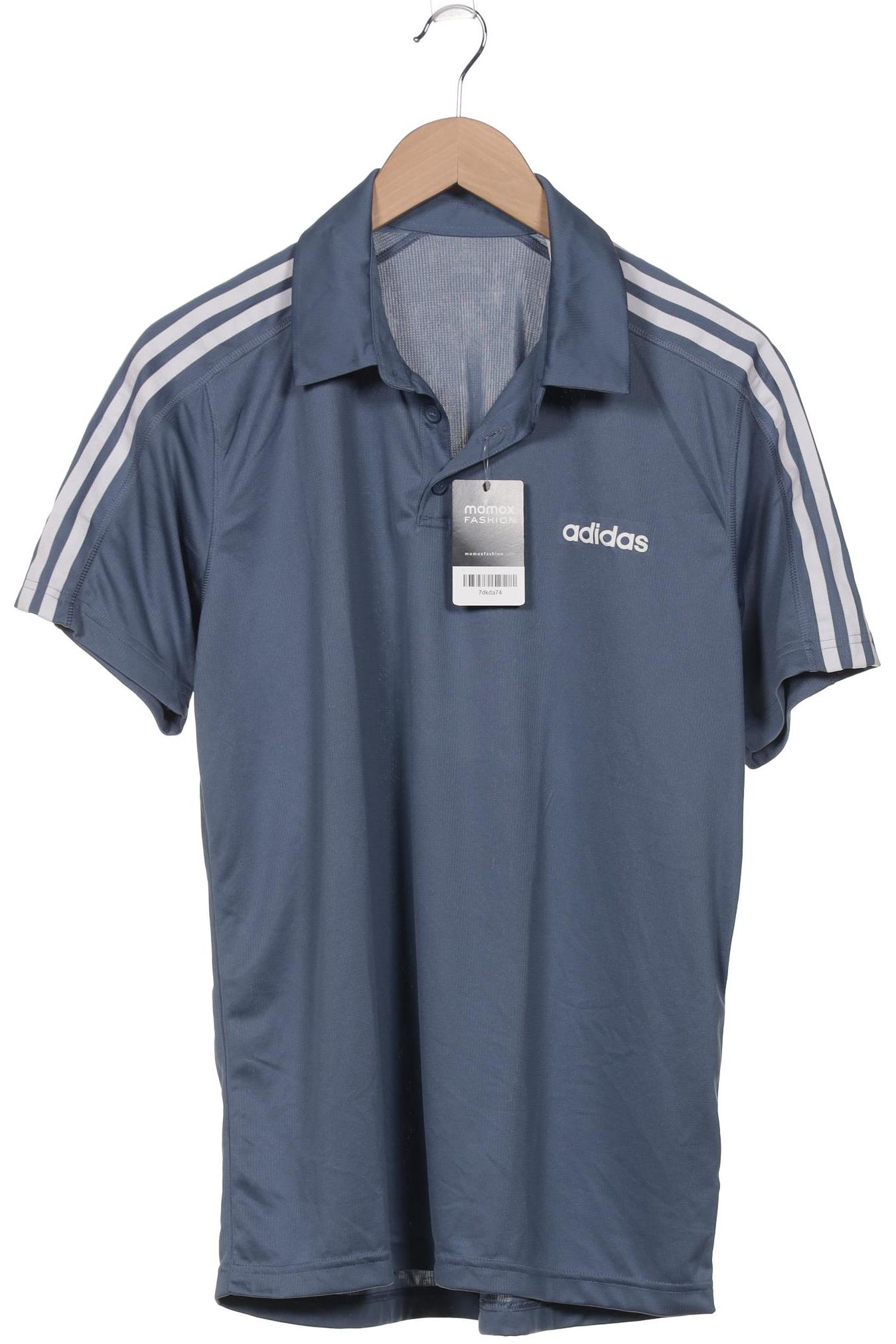 

adidas Herren Poloshirt, blau, Gr. 52