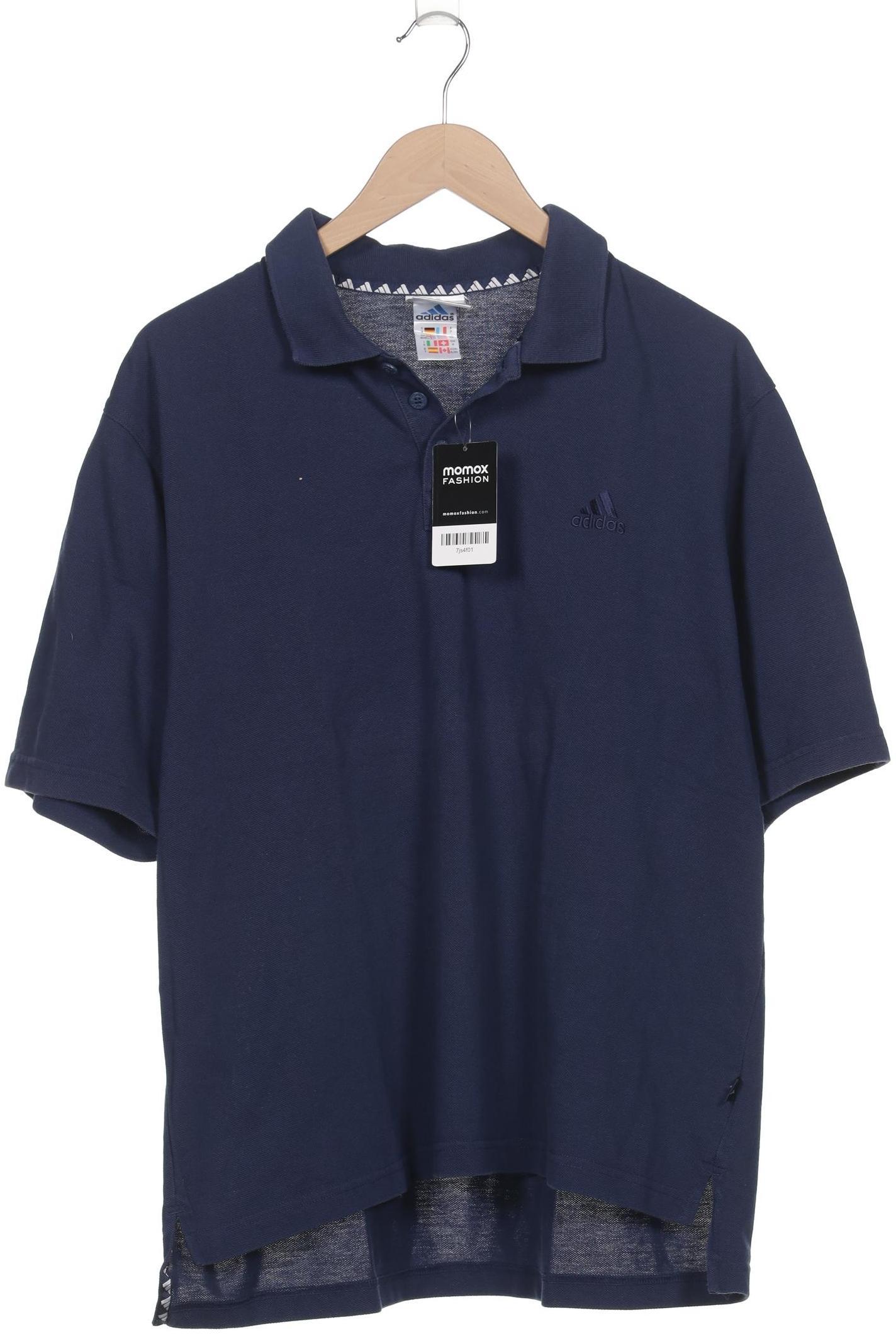 

adidas Herren Poloshirt, marineblau, Gr. 52