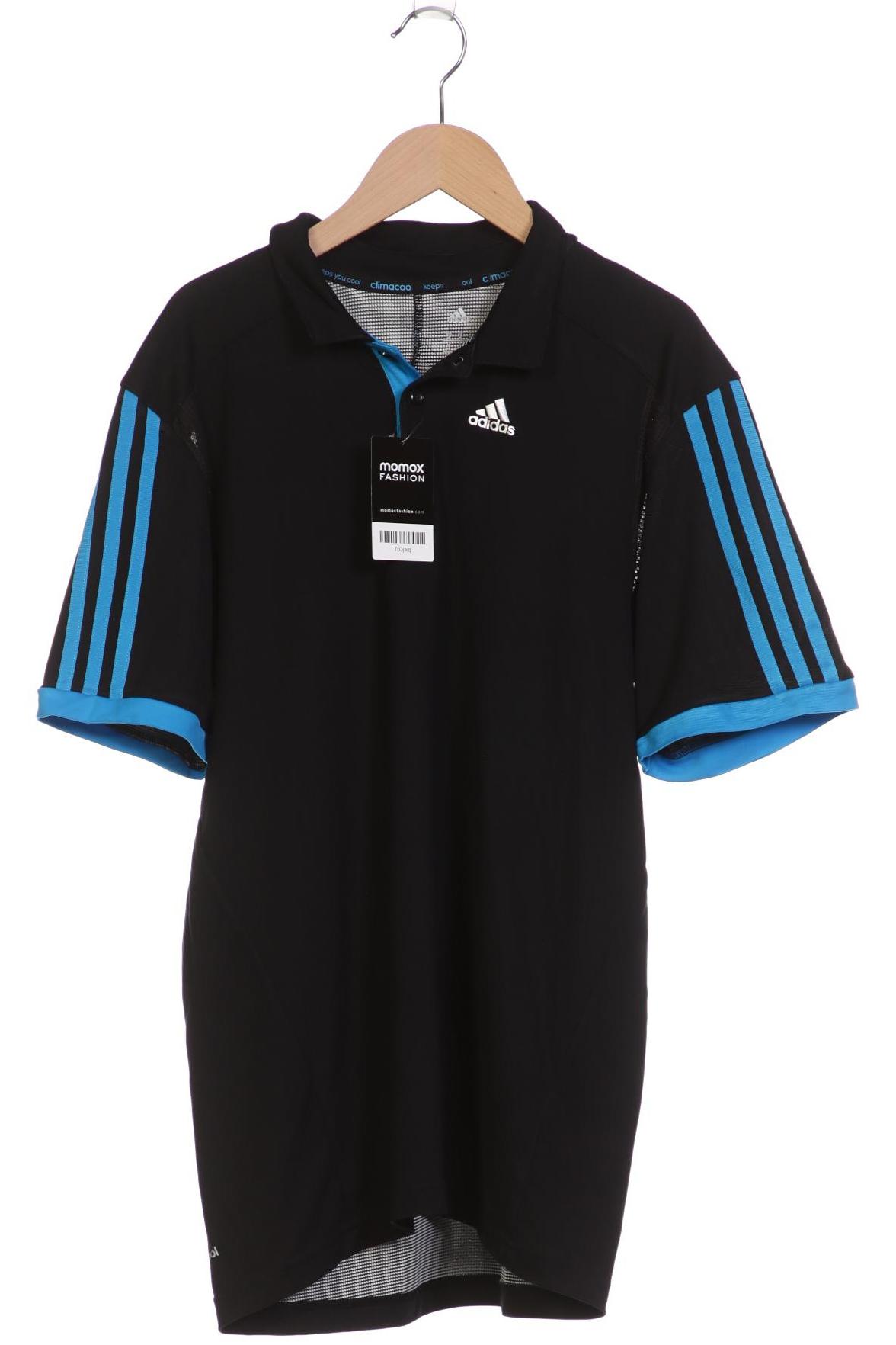 

adidas Herren Poloshirt, schwarz, Gr. 48