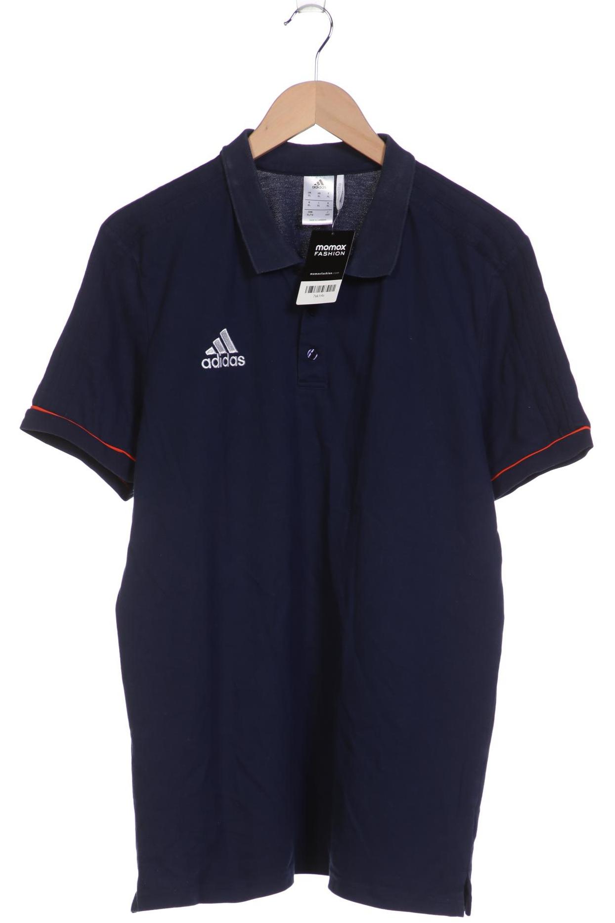 

adidas Herren Poloshirt, marineblau, Gr. 54