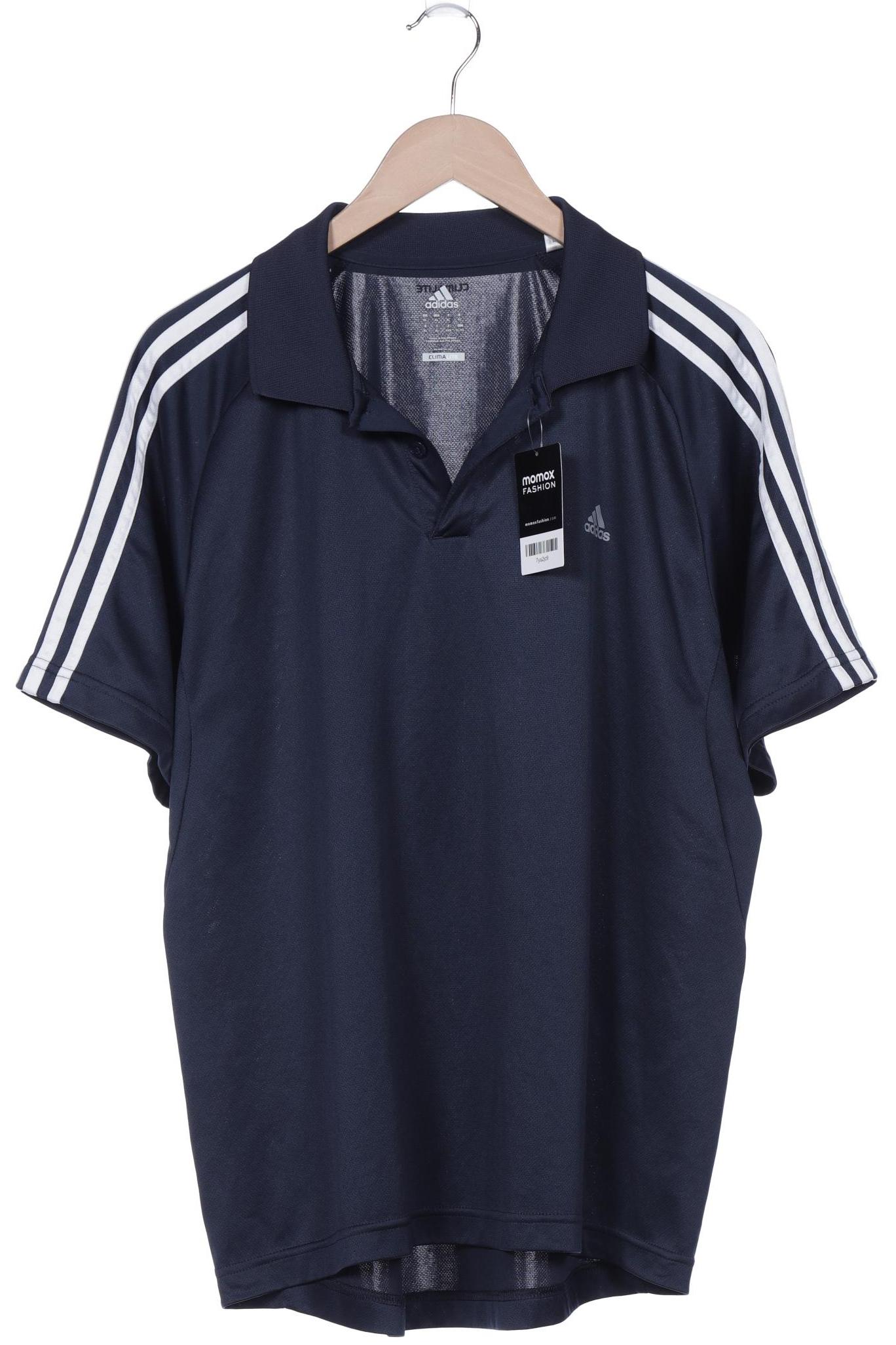 

adidas Herren Poloshirt, marineblau, Gr. 54