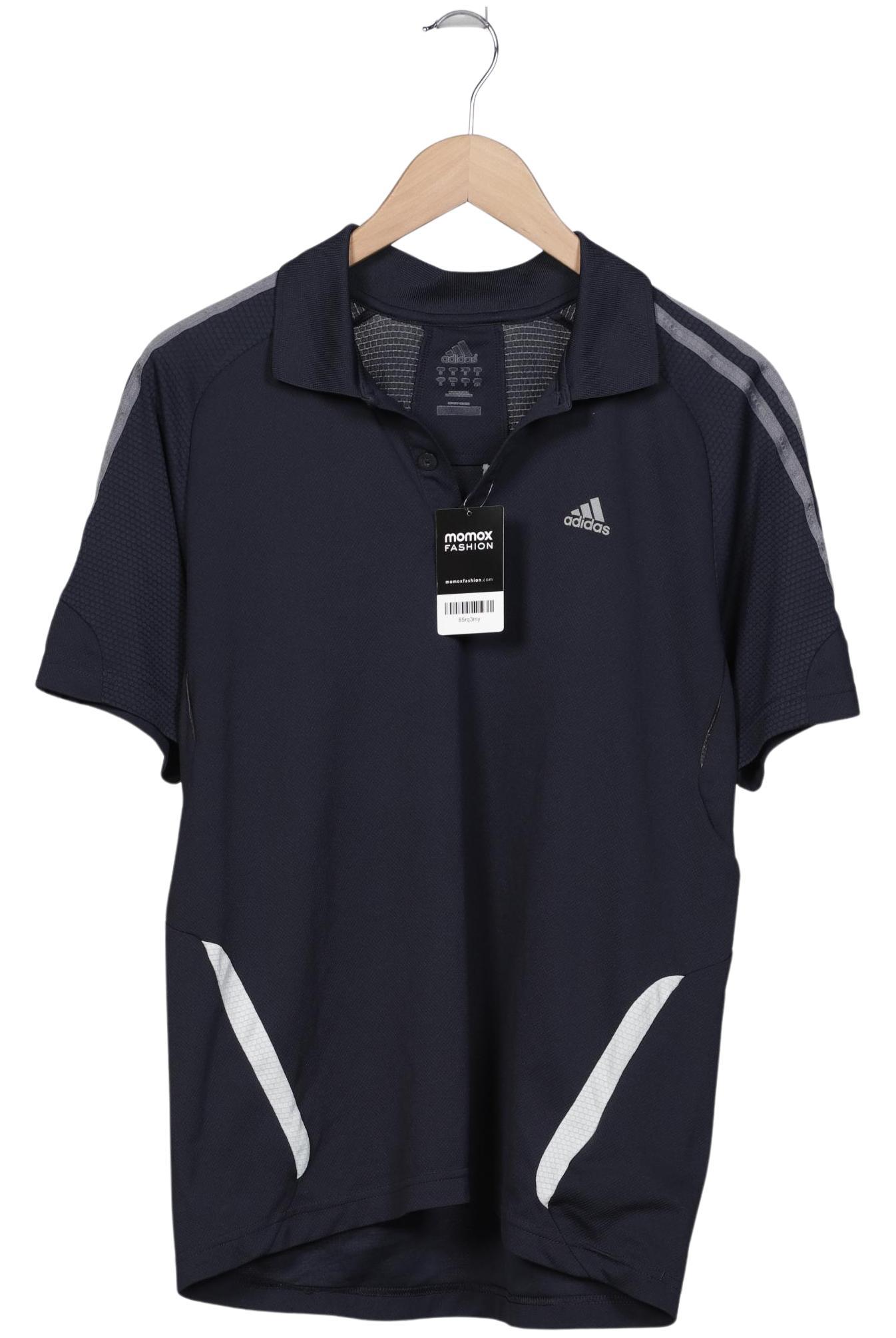 

adidas Herren Poloshirt, marineblau, Gr. 48
