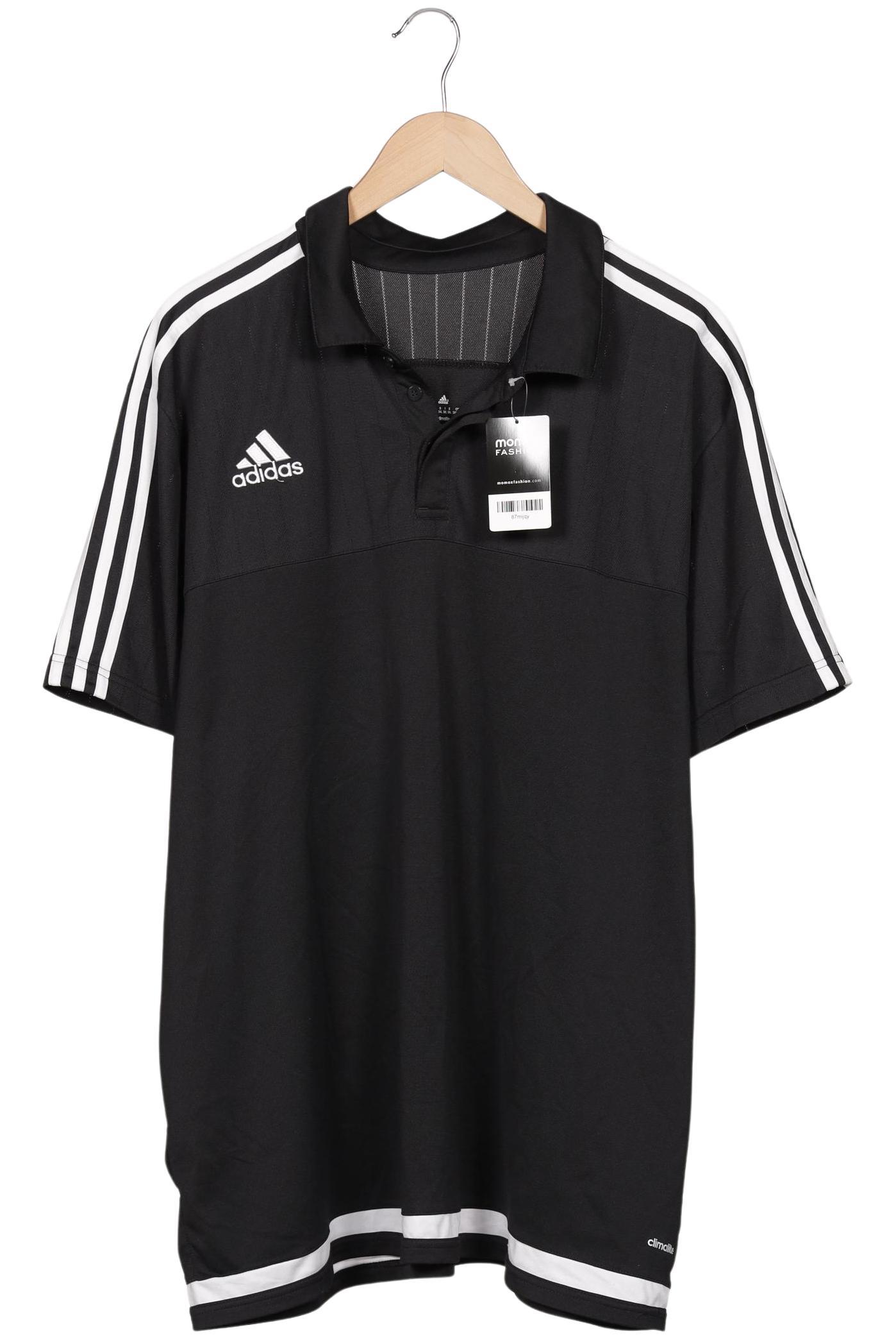 

adidas Herren Poloshirt, schwarz, Gr. 58