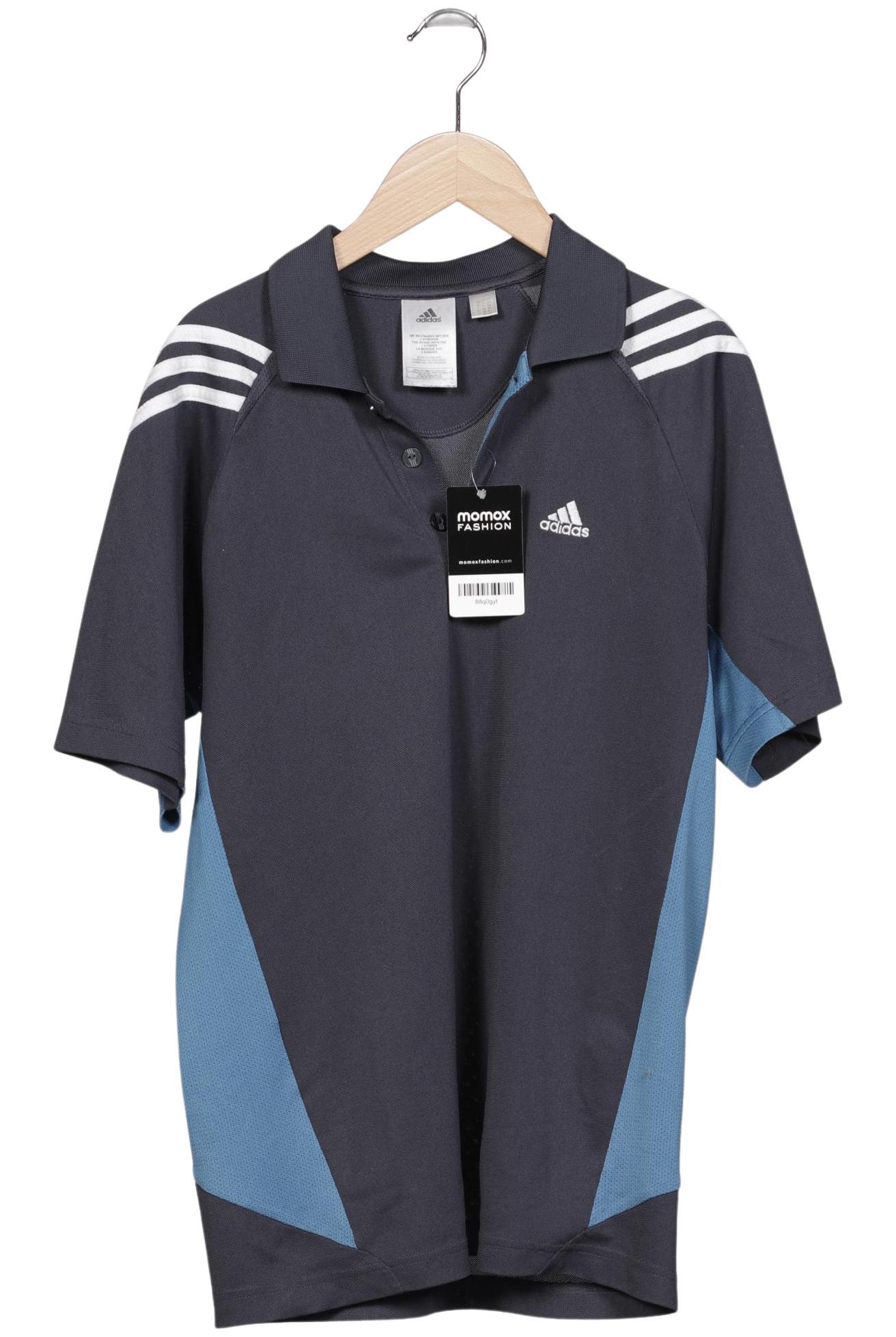 

adidas Herren Poloshirt, blau, Gr. 48