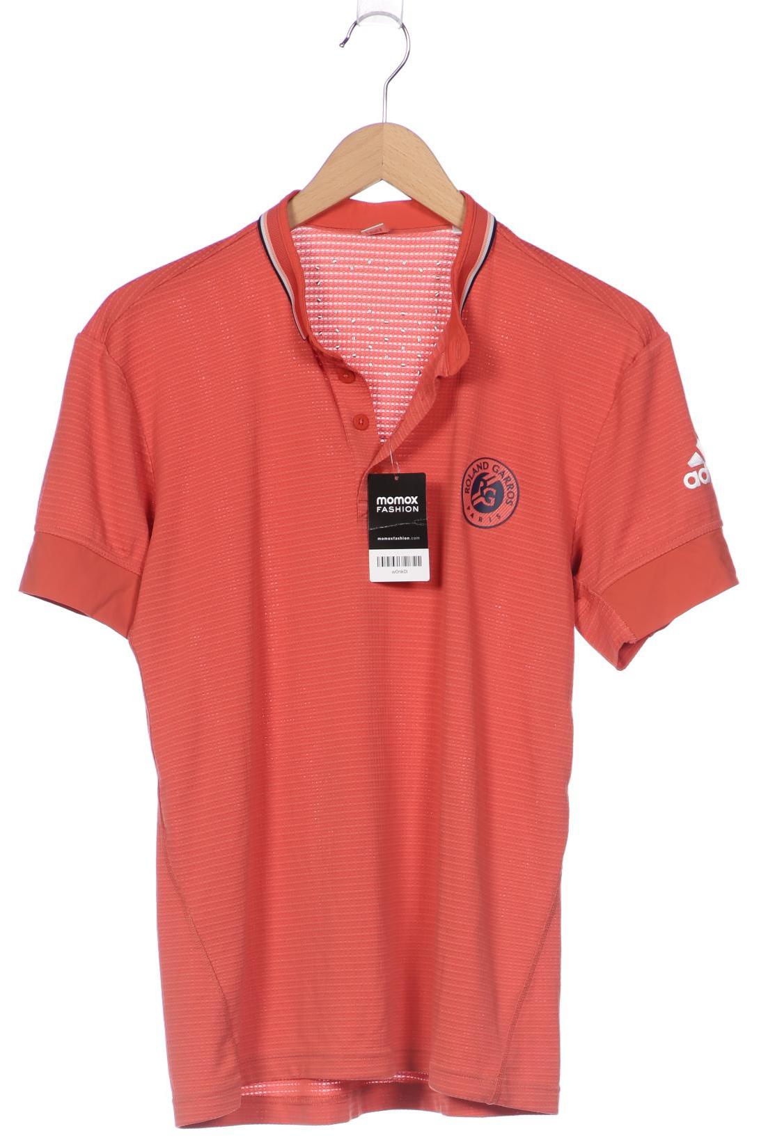 

adidas Herren Poloshirt, orange, Gr. 48