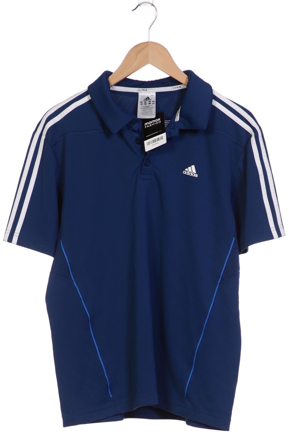 

adidas Herren Poloshirt, marineblau, Gr. 48