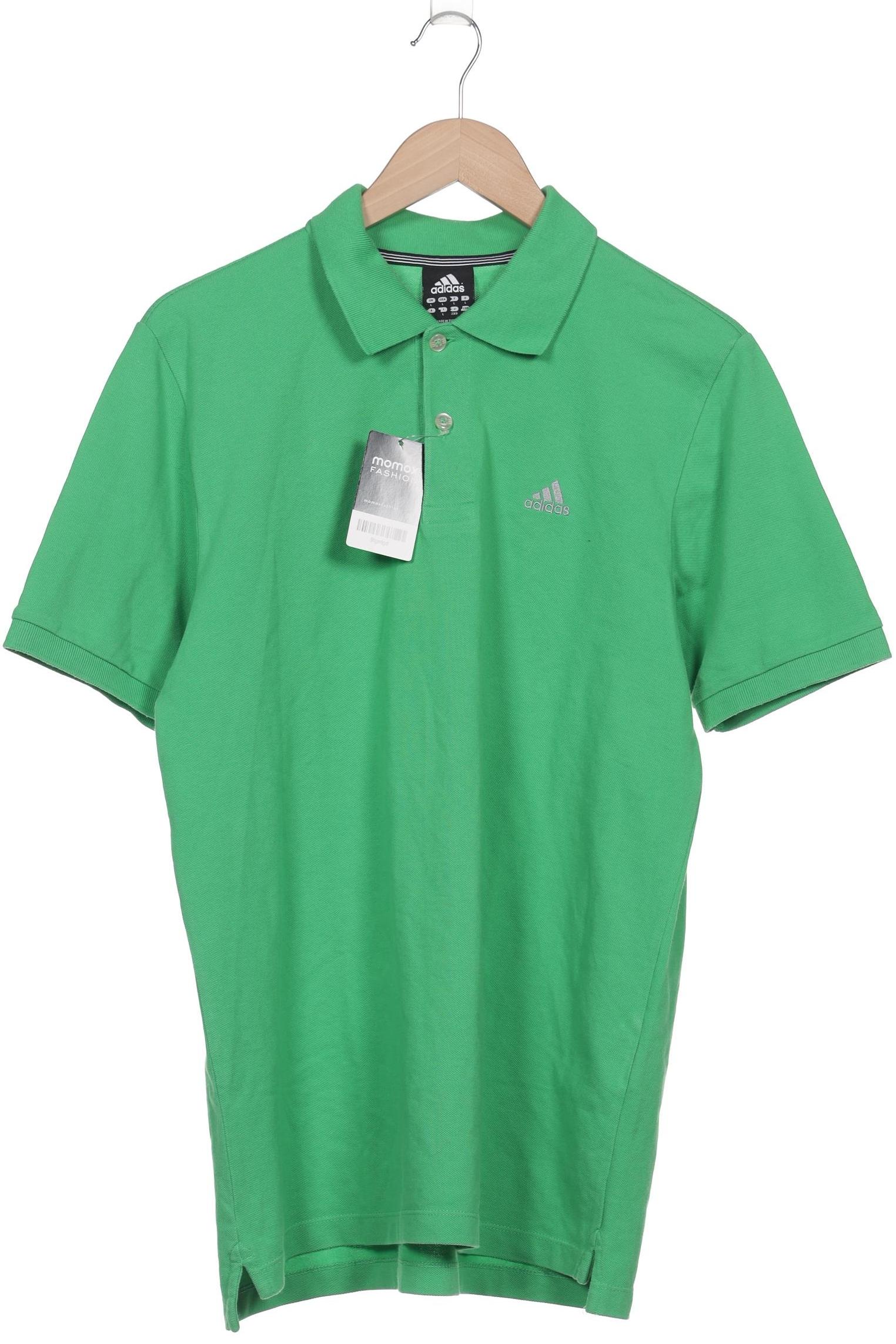 

adidas Herren Poloshirt, grün, Gr. 52