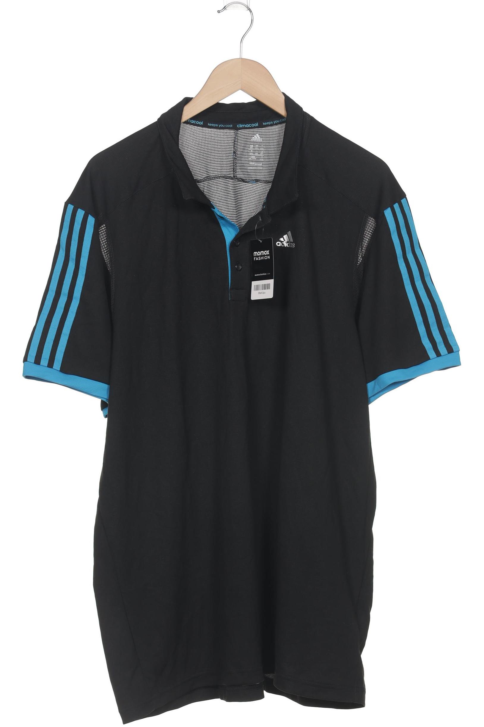 

adidas Herren Poloshirt, schwarz, Gr. 56