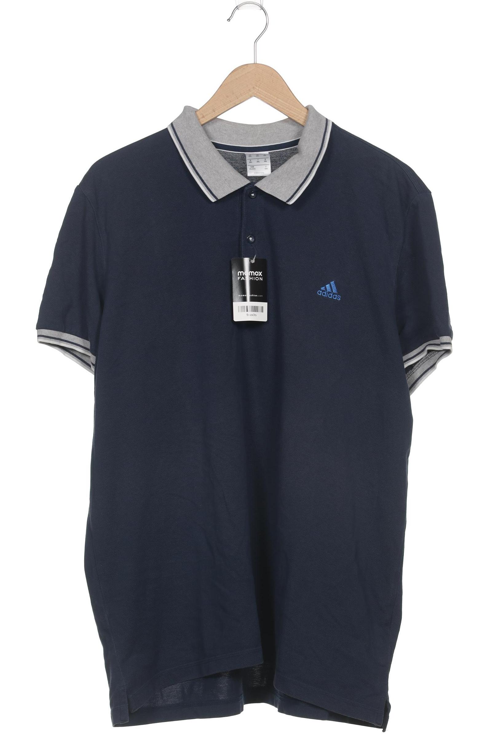 

adidas Herren Poloshirt, marineblau, Gr. 56