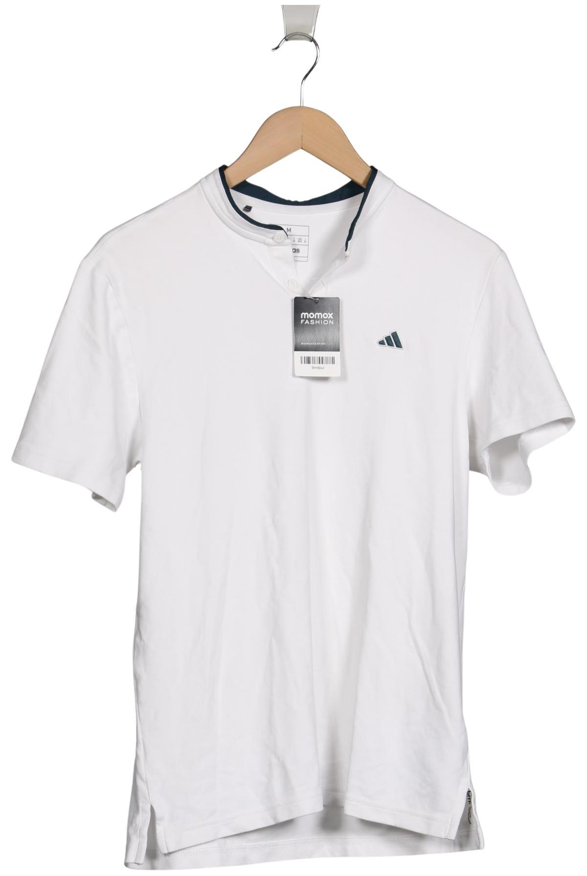 

adidas Herren Poloshirt, weiß, Gr. 48