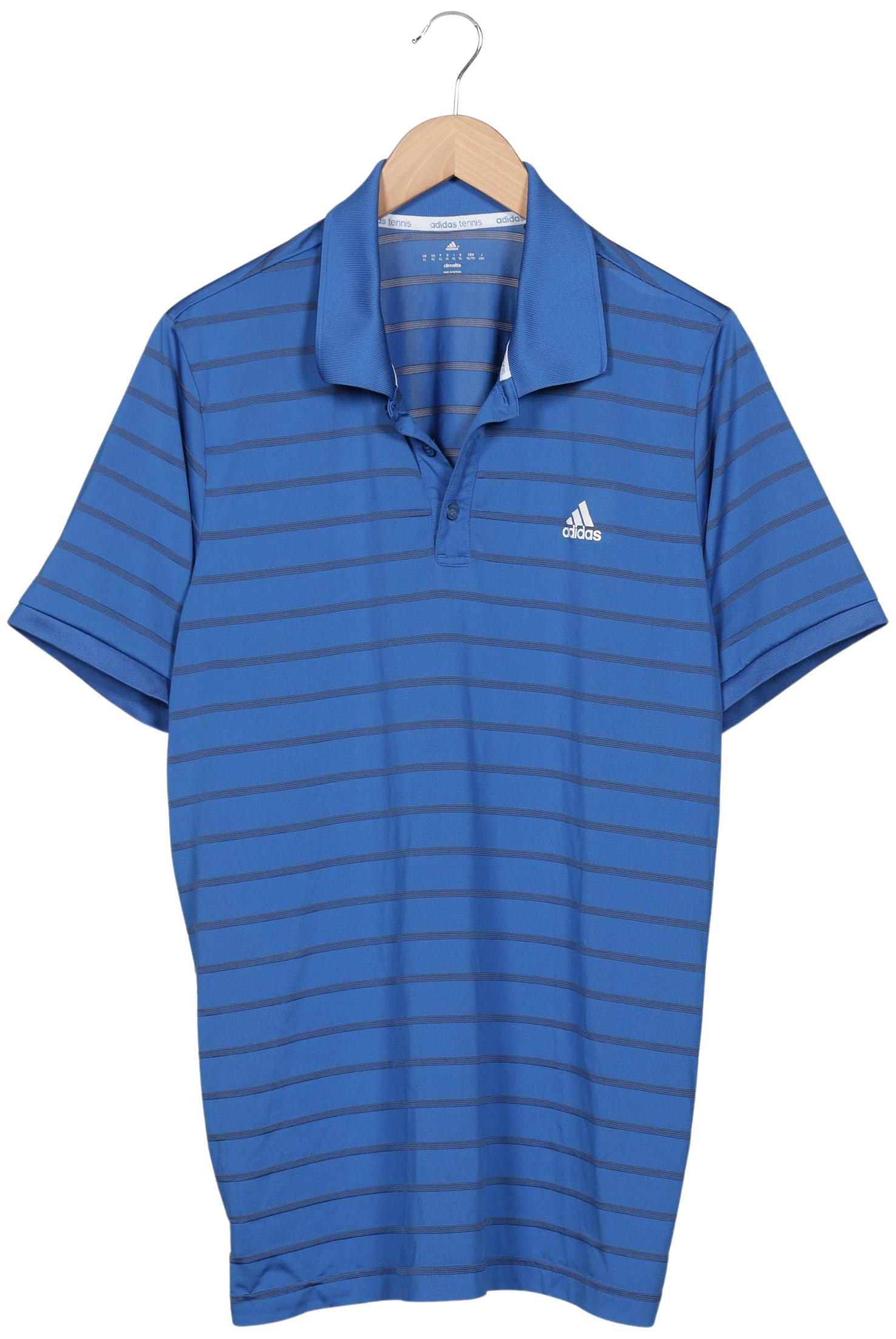 

adidas Herren Poloshirt, blau, Gr. 54