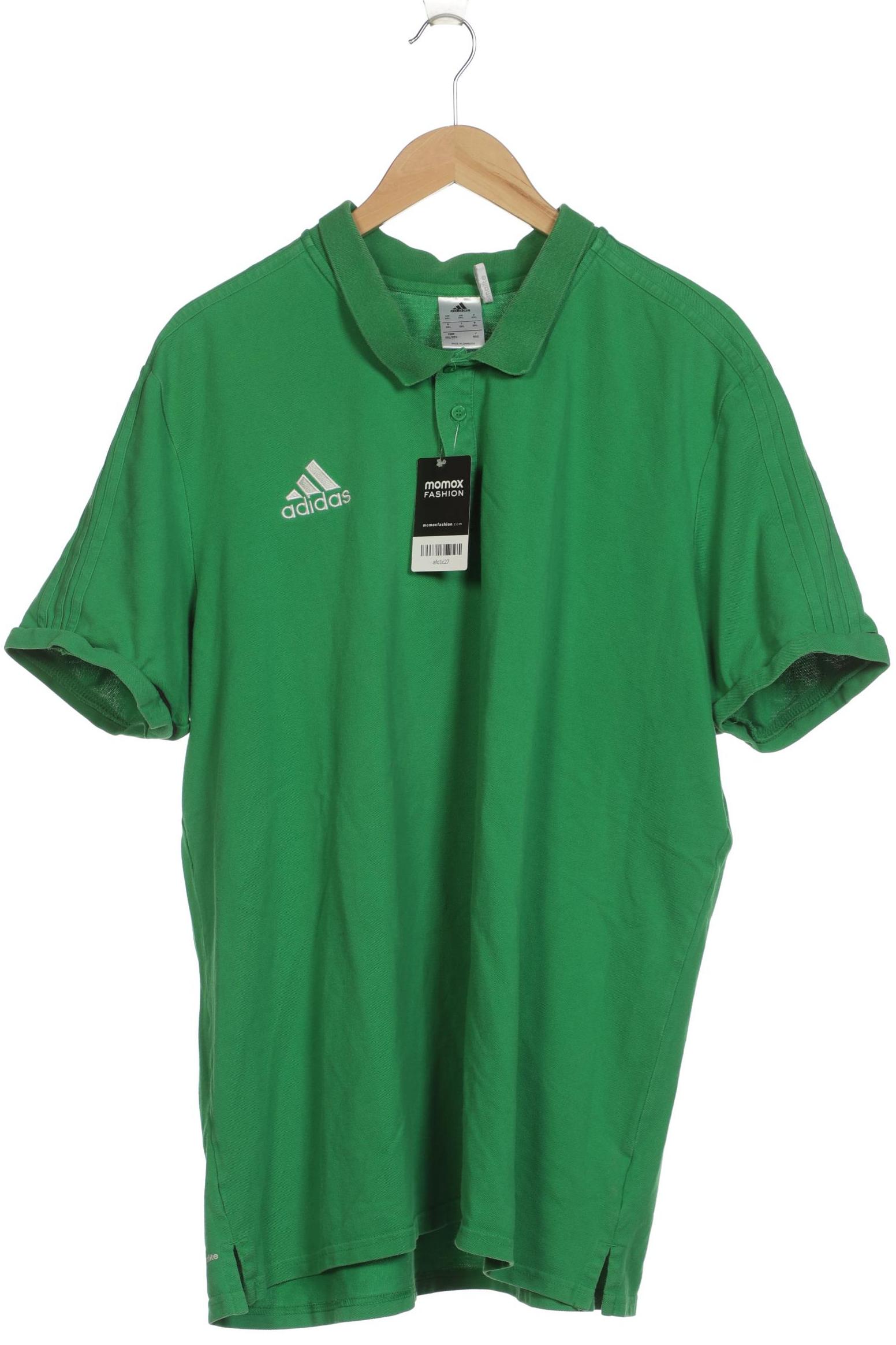

adidas Herren Poloshirt, grün, Gr. 58