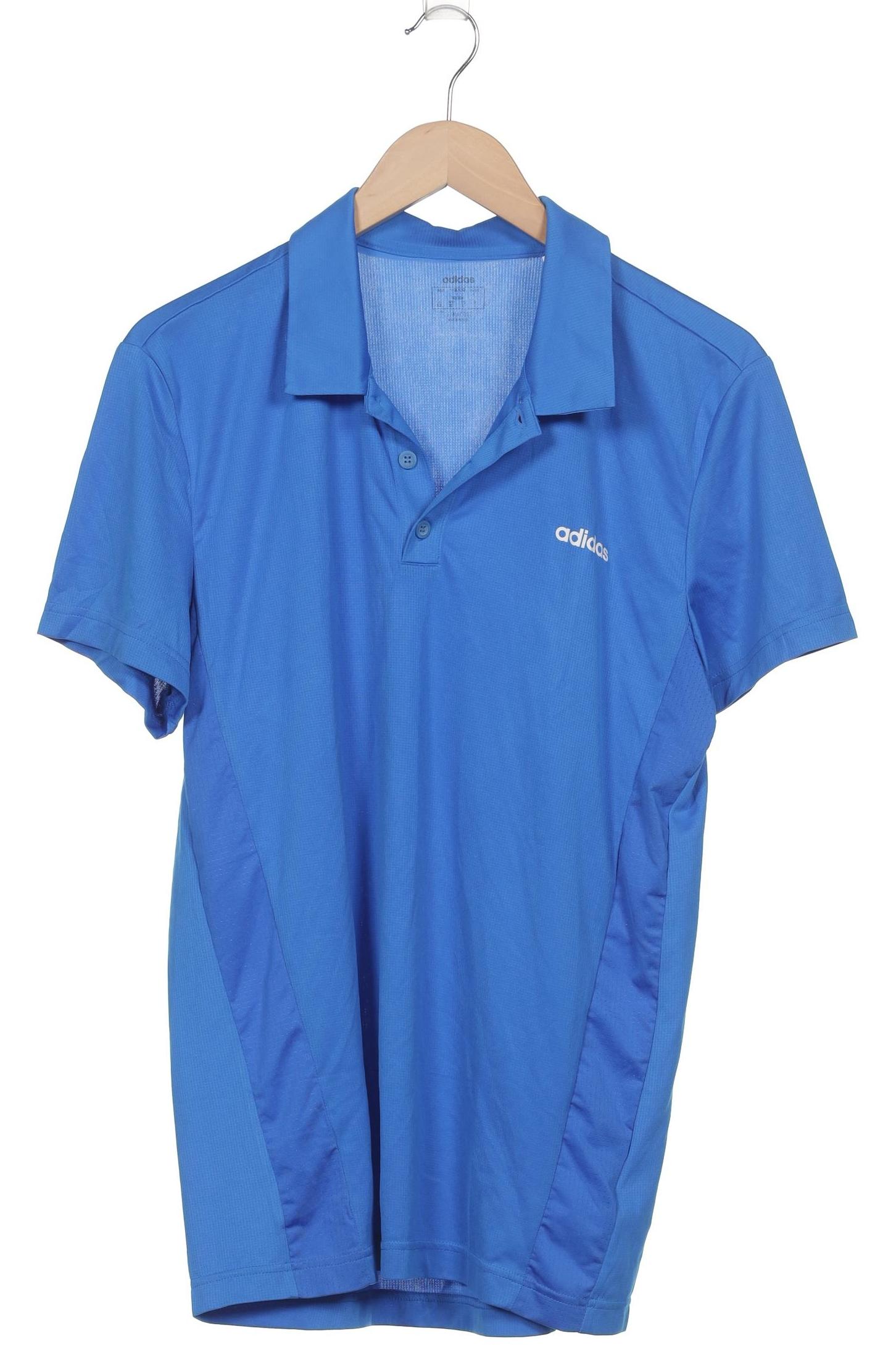 

adidas Herren Poloshirt, blau, Gr. 52